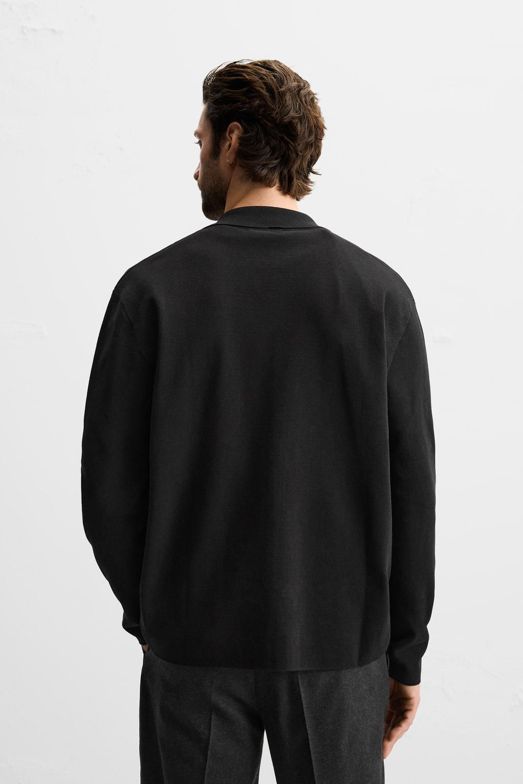 COTTON CARDIGAN WITH POCKET - Zara фото 4