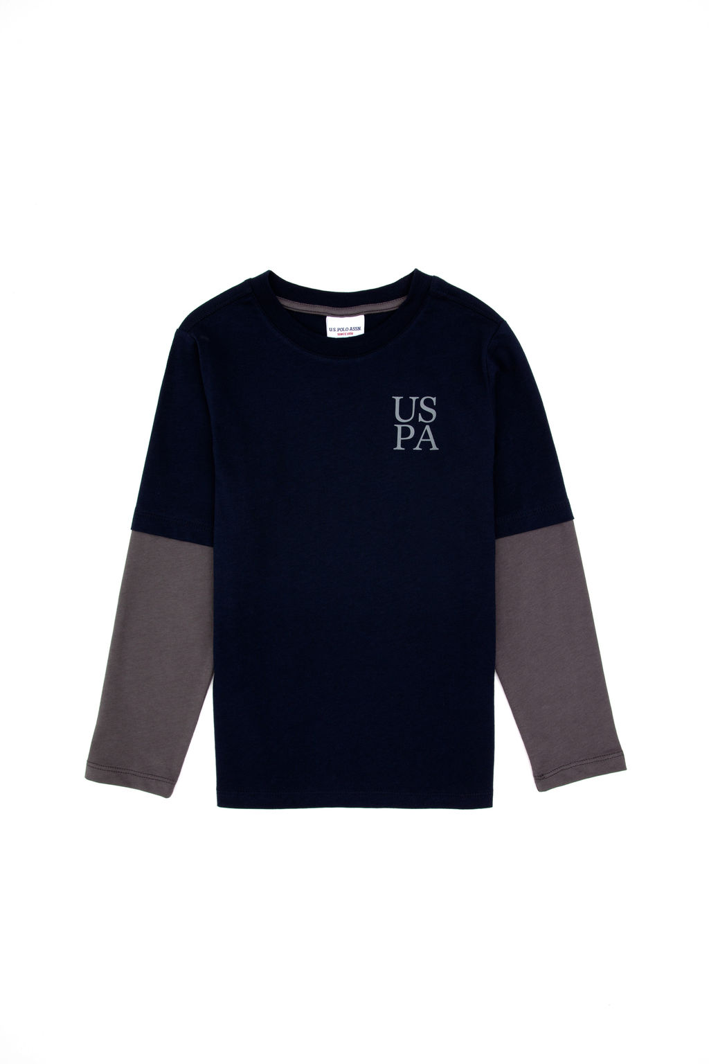 Erkek _ocuk Lacivert Bisiklet Yaka Basic Sweatshirt Sepette S_rpriz _ndirim - U.s. polo assn фото 6