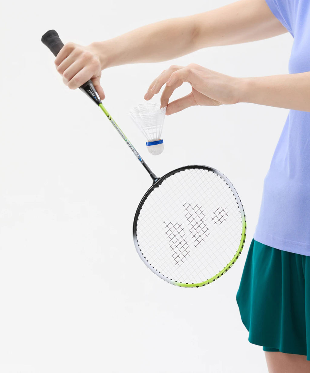 Набор для бадминтона WISH Family set 216, синий/зеленый