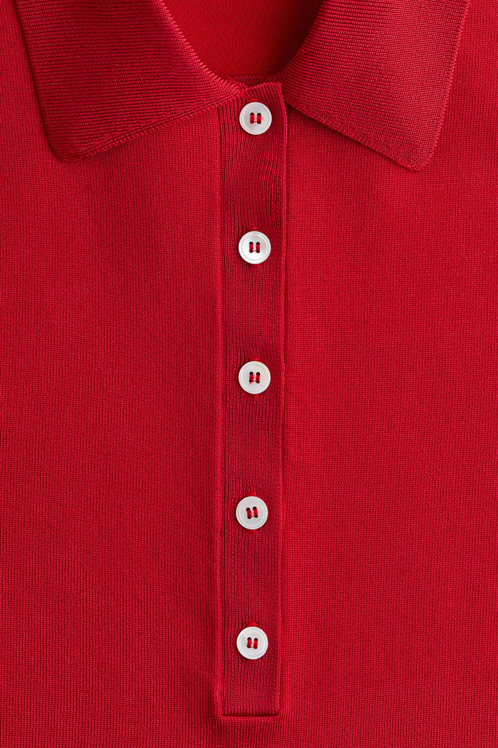 Polo de punto fino - H&m фото 7