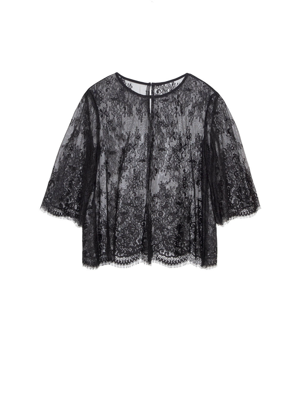CONTE Черная вечерняя блузка LBL 1060 royal black