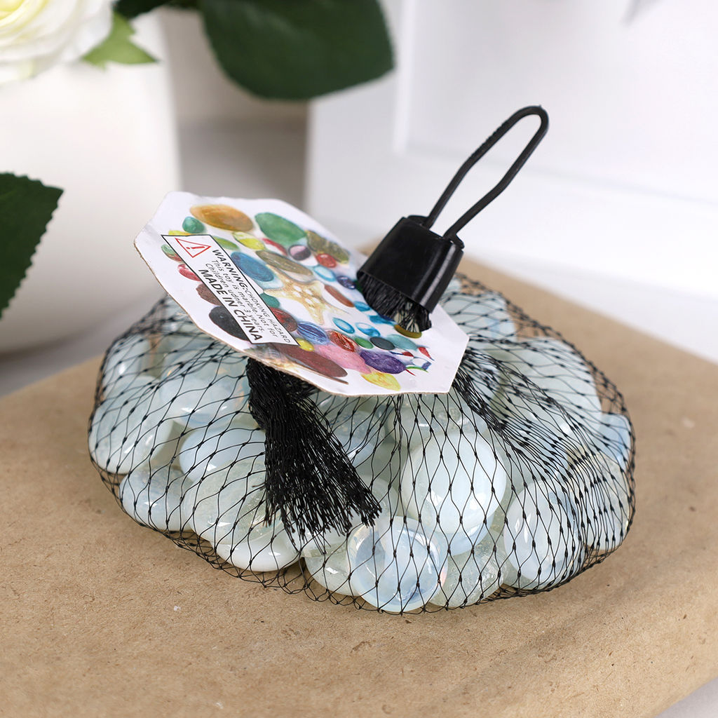 Декоративные камни 250г / 7-219 /уп 100/ белый со стеклом / 711819 - ГалеонТрейд фото 11