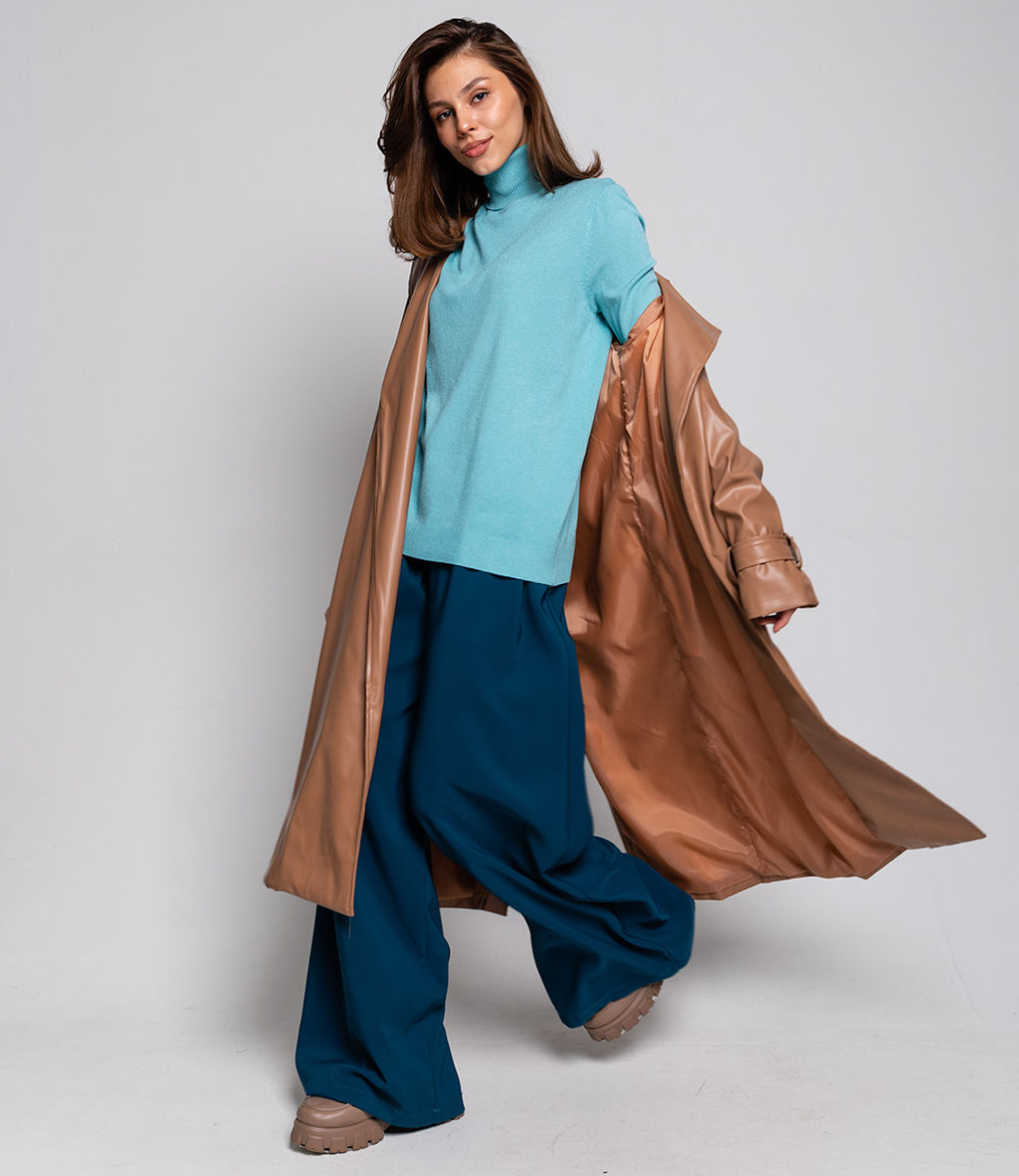 Водолазка #ОКТ06, тиффани - Dommod фото 3