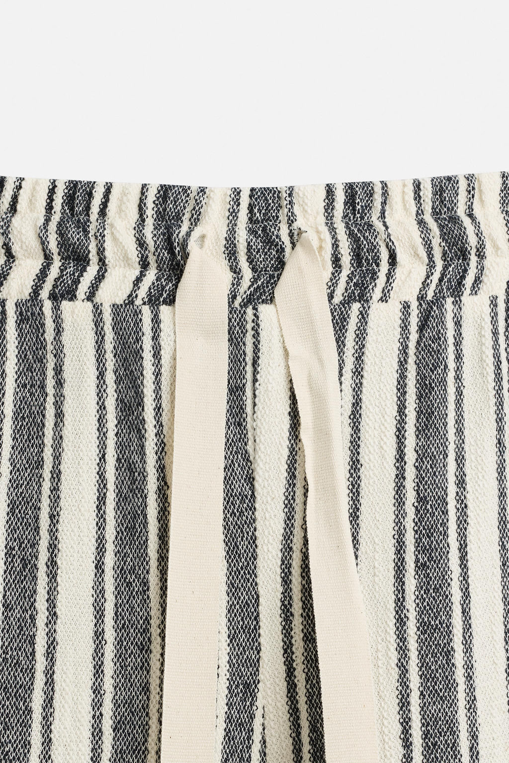 STRIPED JACQUARD TROUSERS - Zara фото 9