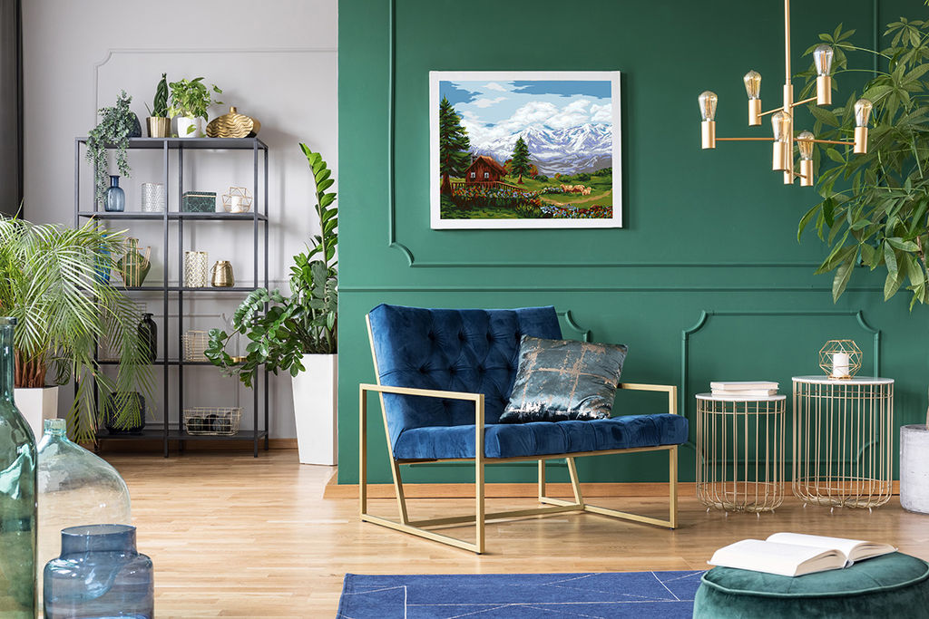 ФРЕЯ PNB/PL-141 Набор для раскрашивания по номерам 50 х 40 см В горной долине  фото 4