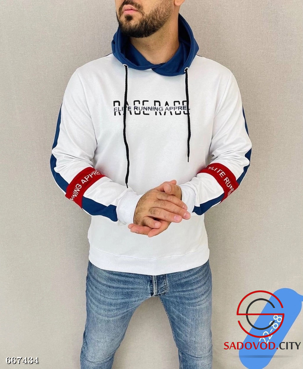 Мужская толстовка с капюшоном