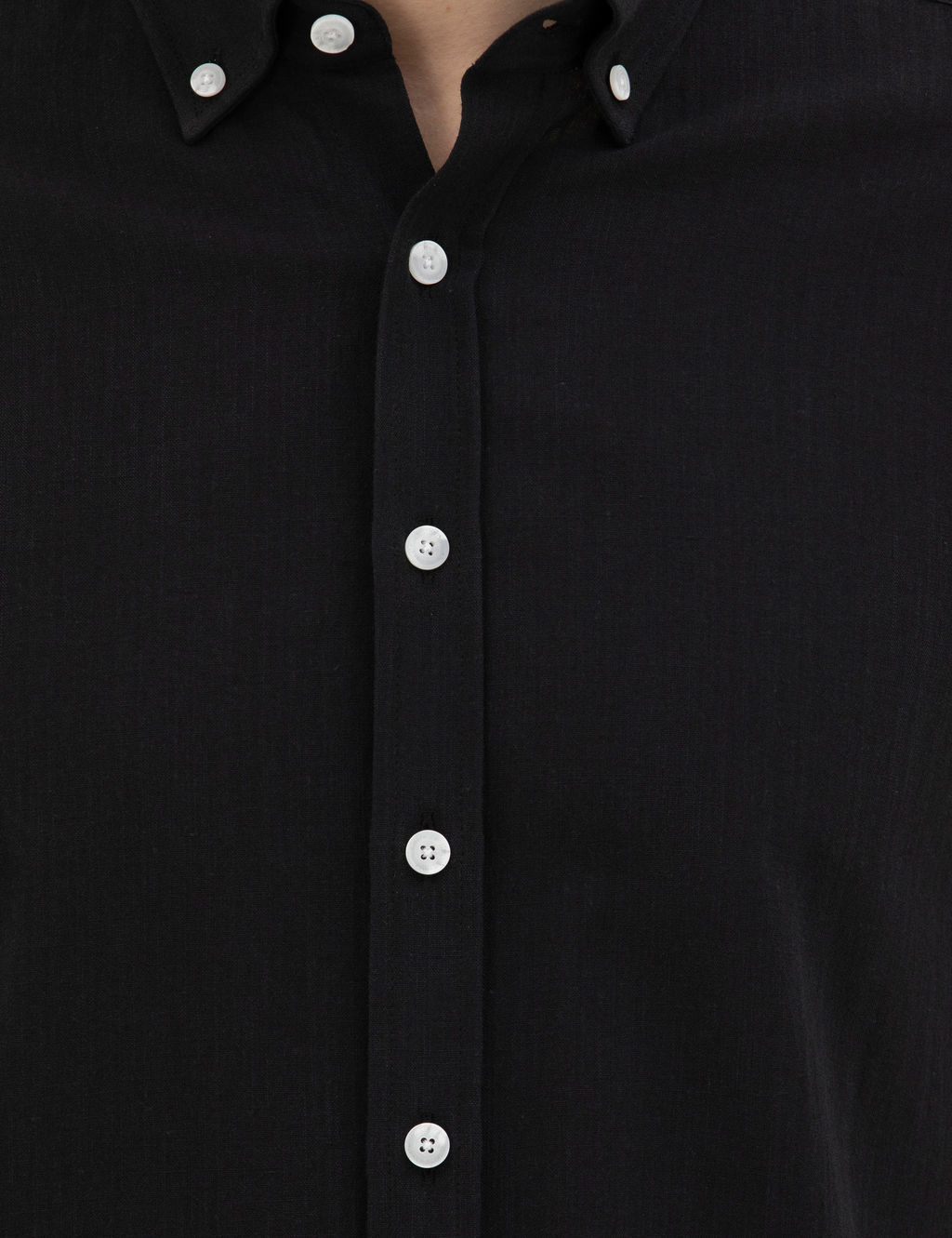 Siyah Slim Fit Uzun Kollu G_mlek