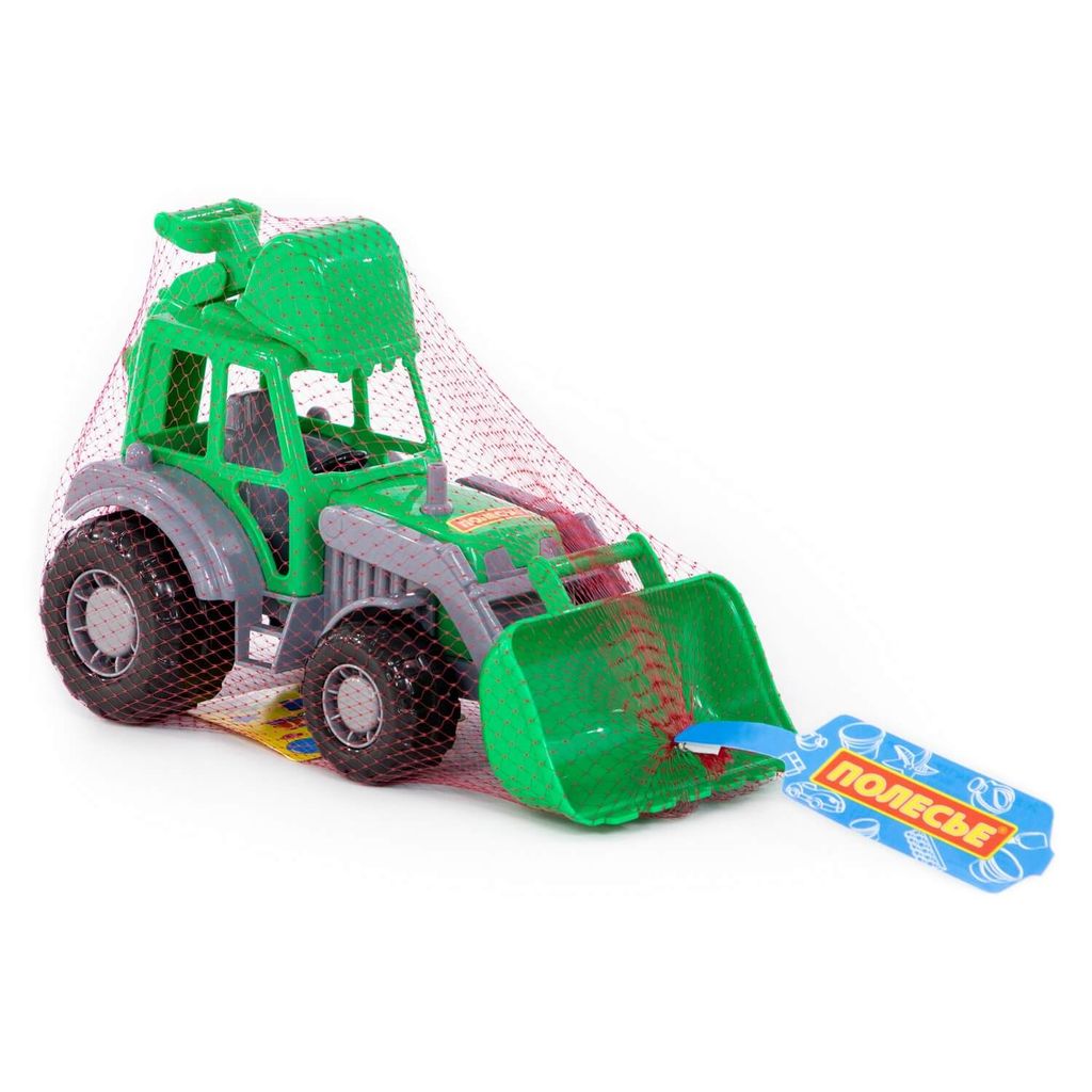 Мастер, трактор-экскаватор - Wader quality toys фото 10