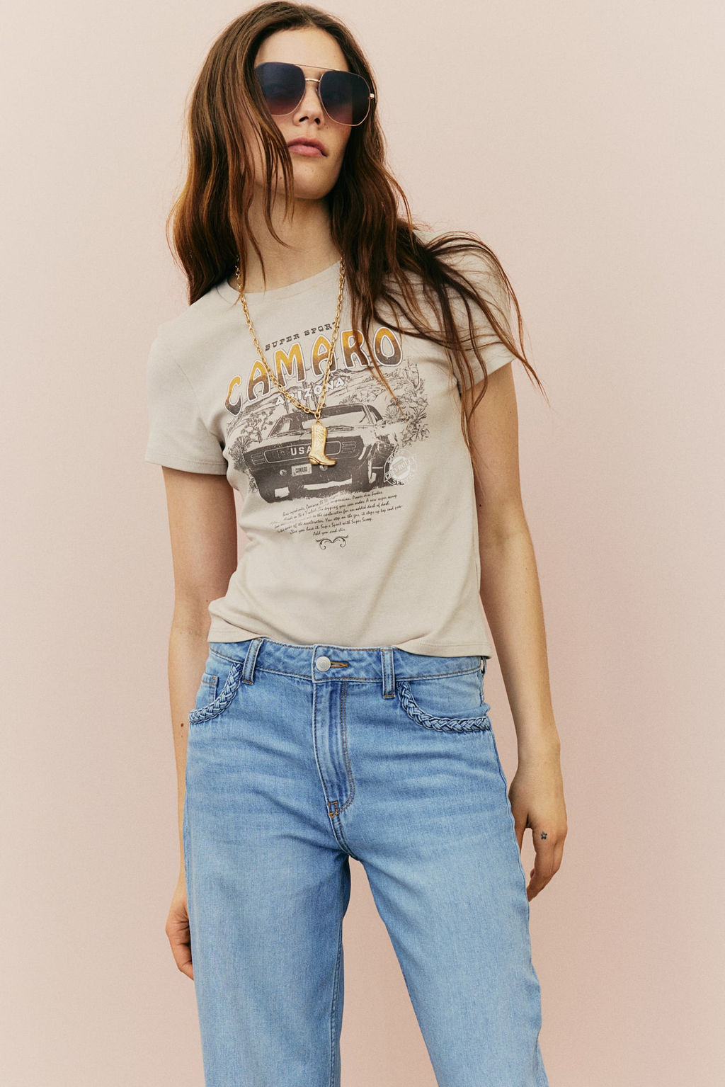 Camiseta con estampado - H&m фото 2