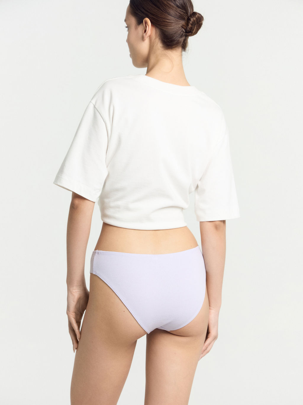 Трусы женские слипы мультипак (3 шт.) в фиолетовом цвете лаванда 412573-3 - Mark formelle фото 6
