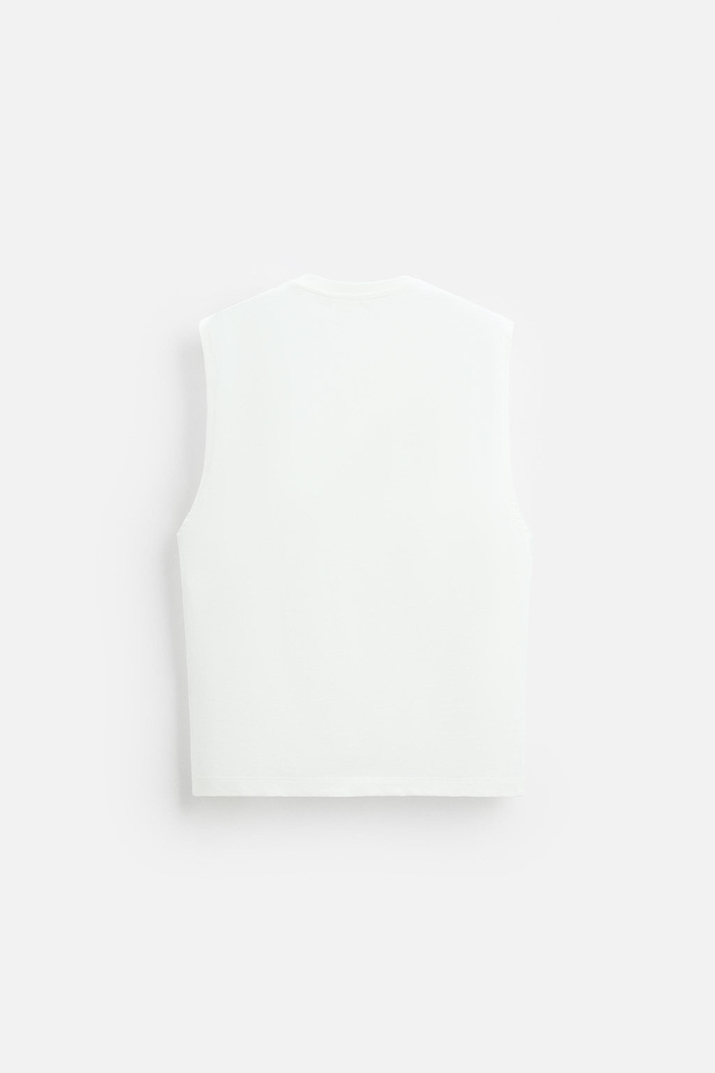 RELAXED FIT TANK T-SHIRT - Zara фото 7