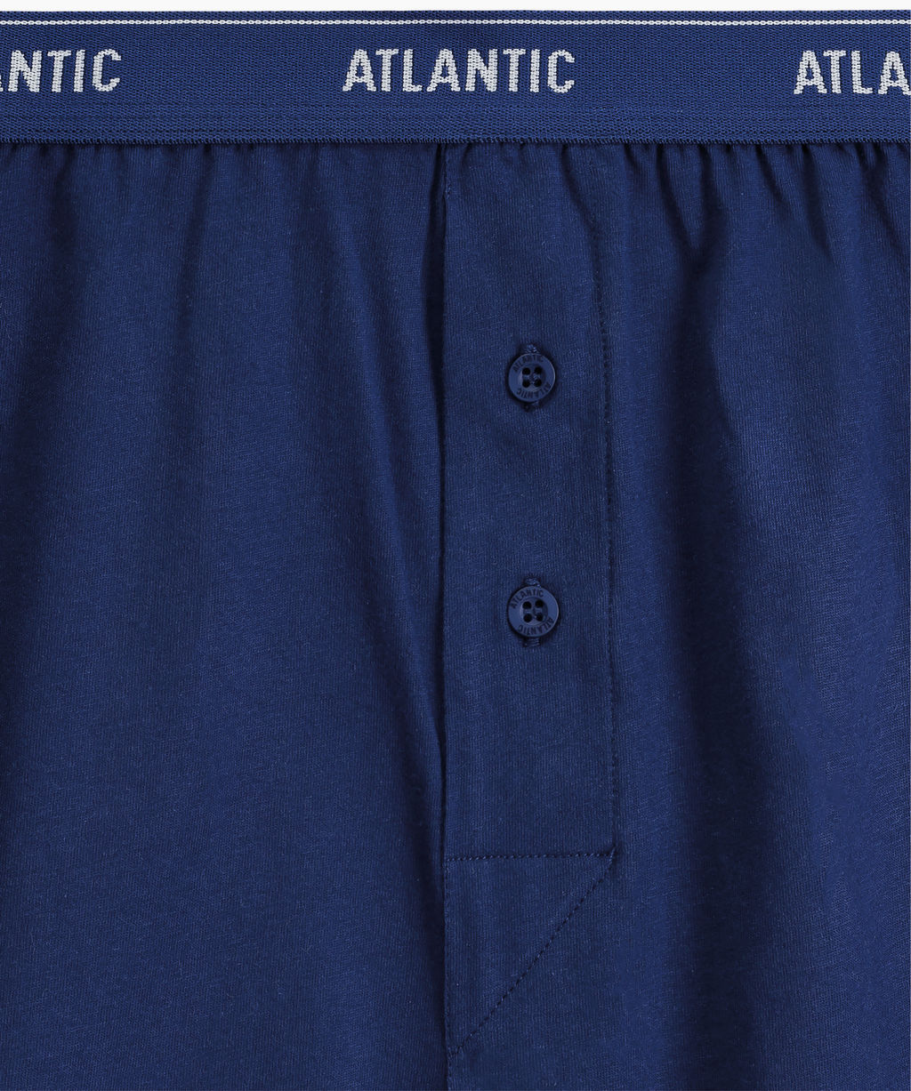 ATLANTIC 2RMX-001 Трусы боксеры - набор (2 шт.) бирюзово-зеленый + темно-голубой  фото 4