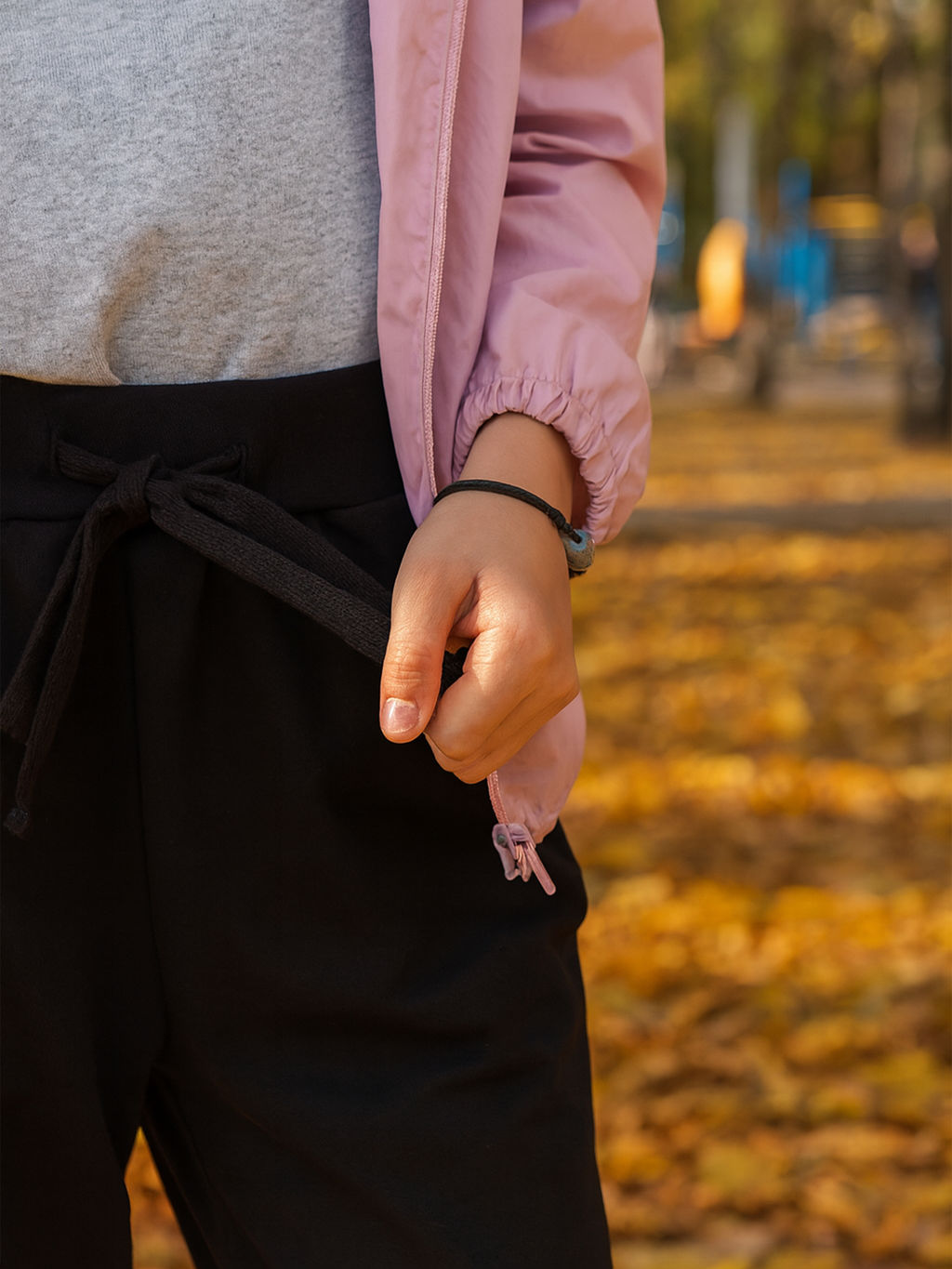 Брюки детские черные