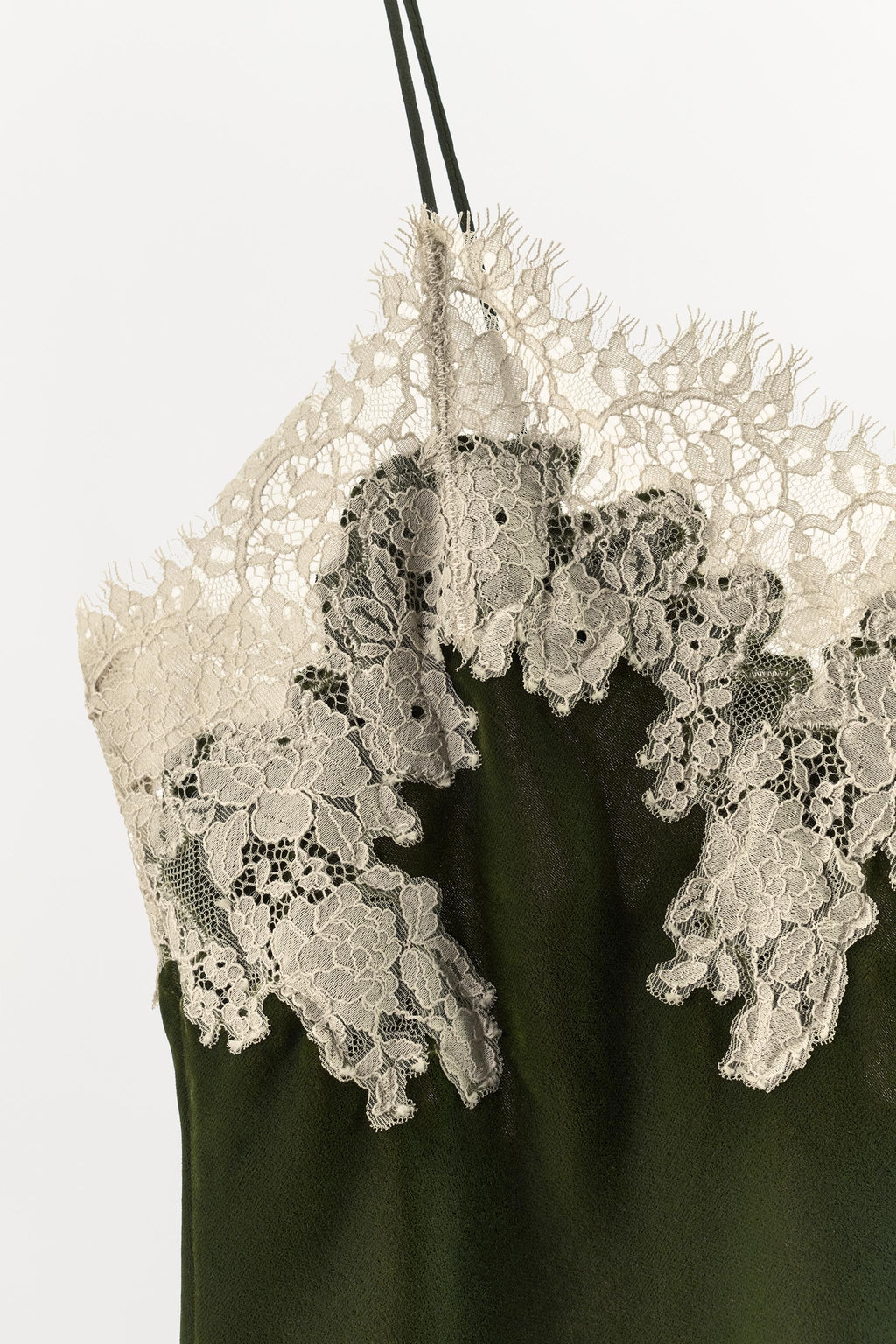 VELVET LACE TOP - Zara фото 5