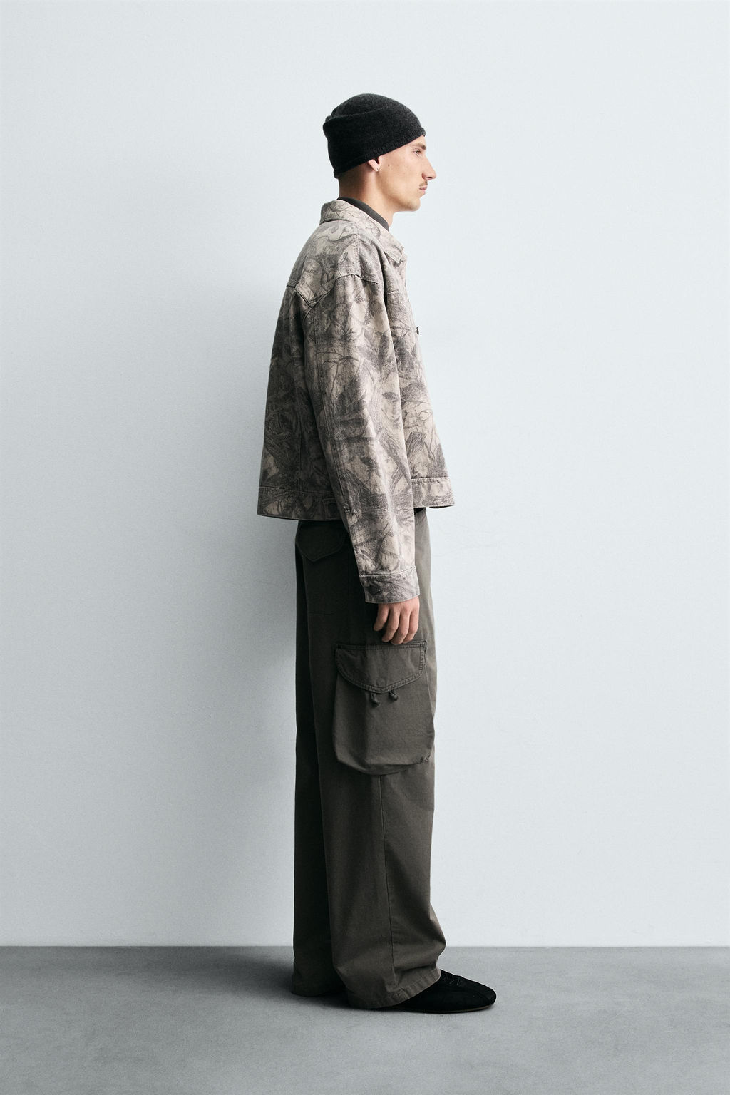 LEAF PRINT JACKET - Zara фото 4