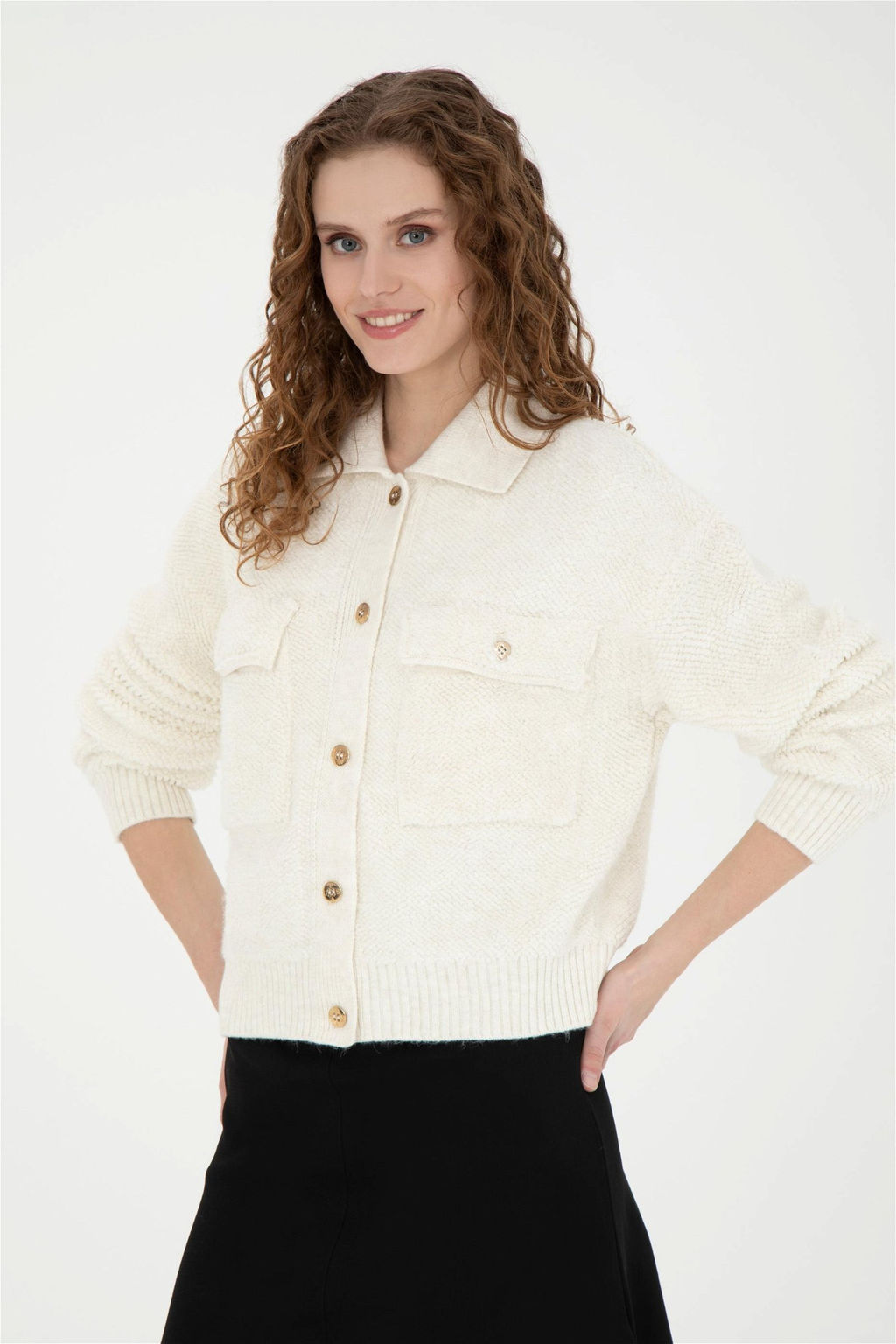 Kad_n Krem Triko H_rka Sepette S_rpriz _ndirim - U.s. polo assn фото 3