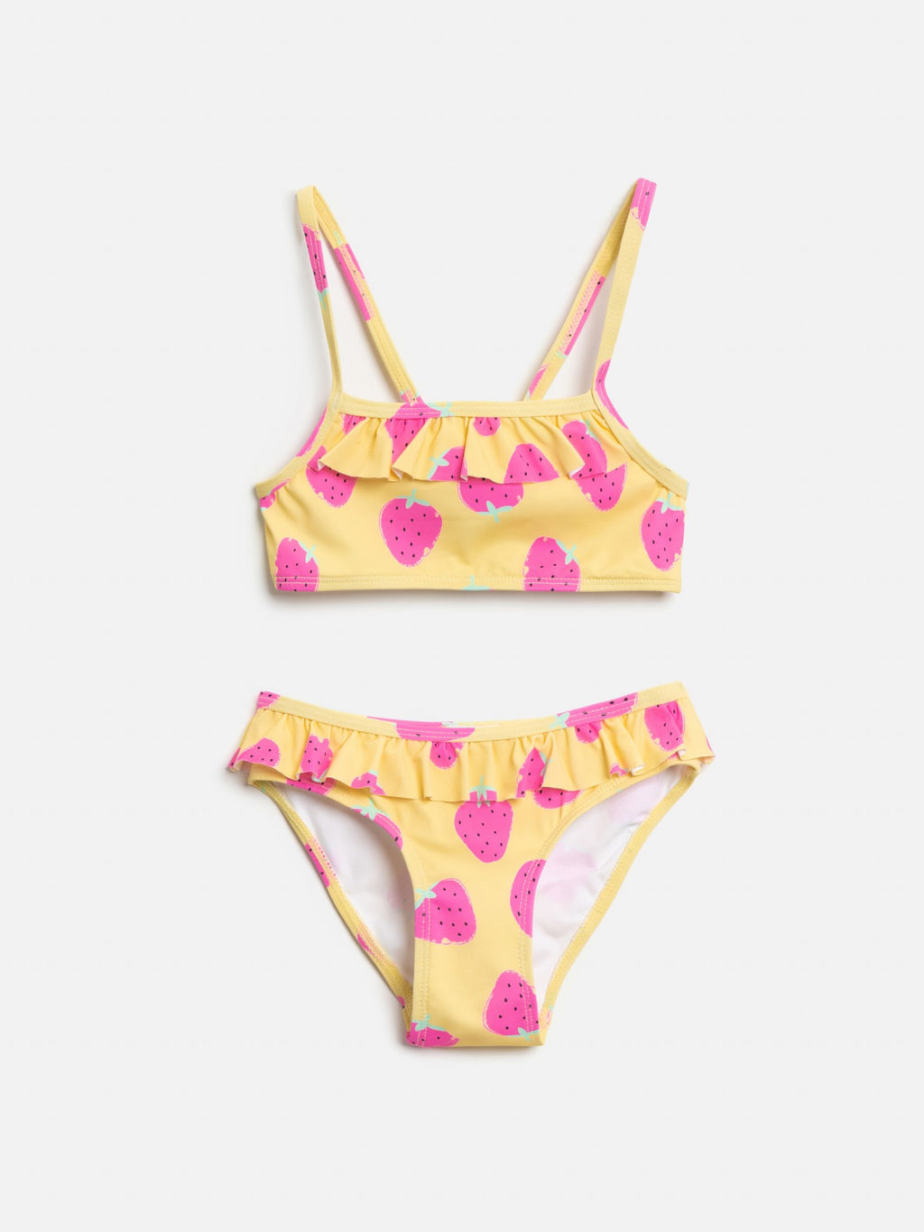 ACOOLA / Костюм купальный детский для девочек Rozalli розовый принт