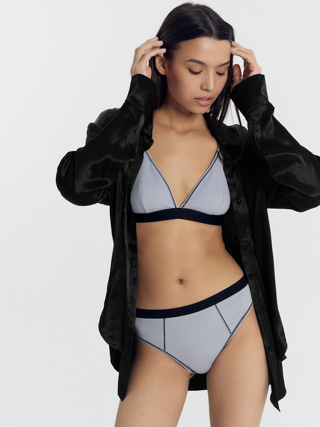 Бюстгальтер женский в сером цвете лунная скала 512528