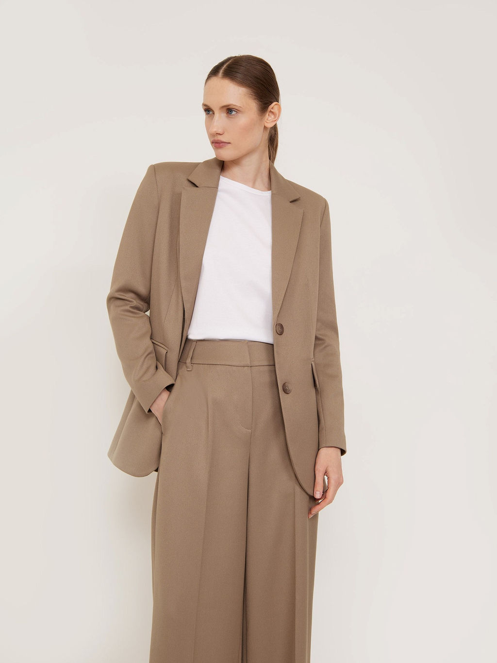 Брюки широкого кроя D304/simran - Emka фото 3