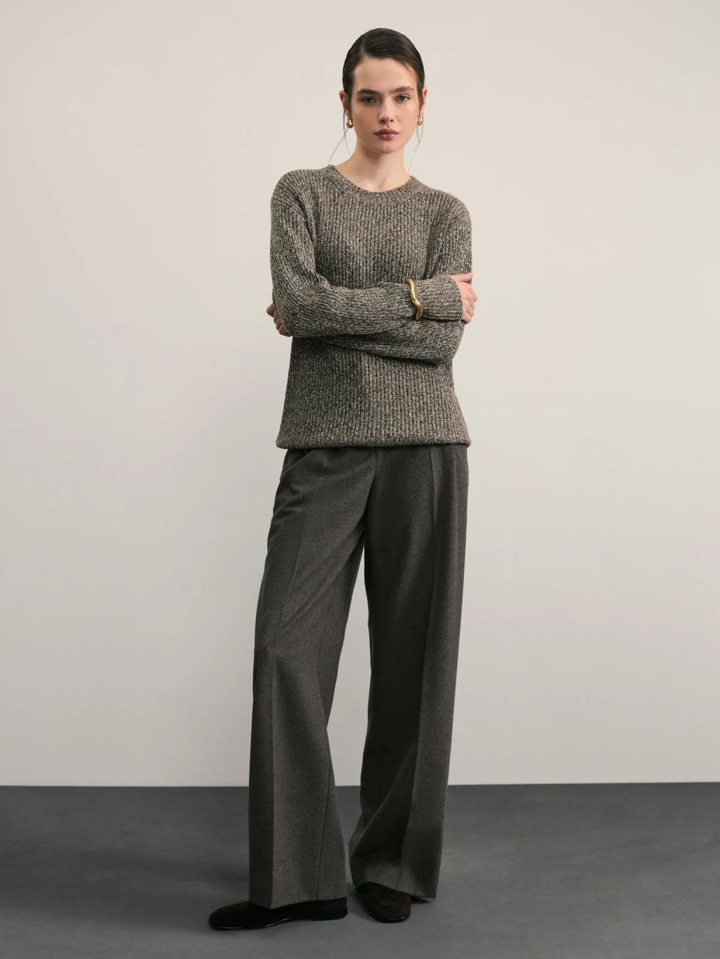 Джемпер с круглой горловиной / Zarina  фото 2