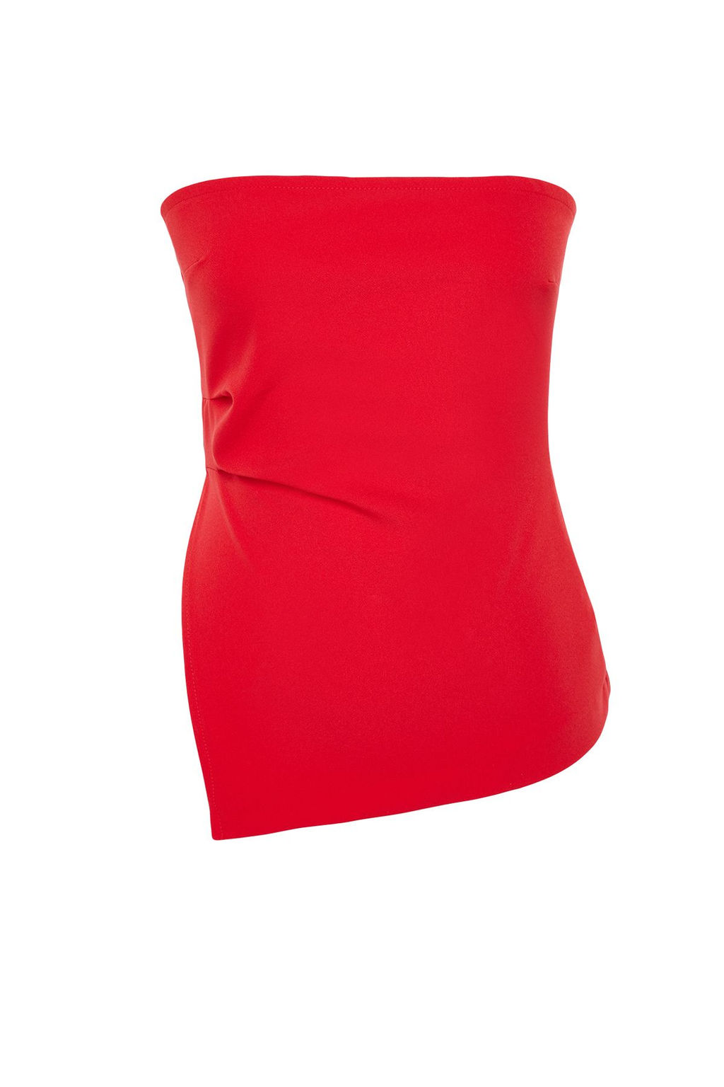 K?rm?z? Straplez Y?rtmac Detayl? Dokuma Bluz TWOSS24BZ00591 - Trendyolmilla фото 7