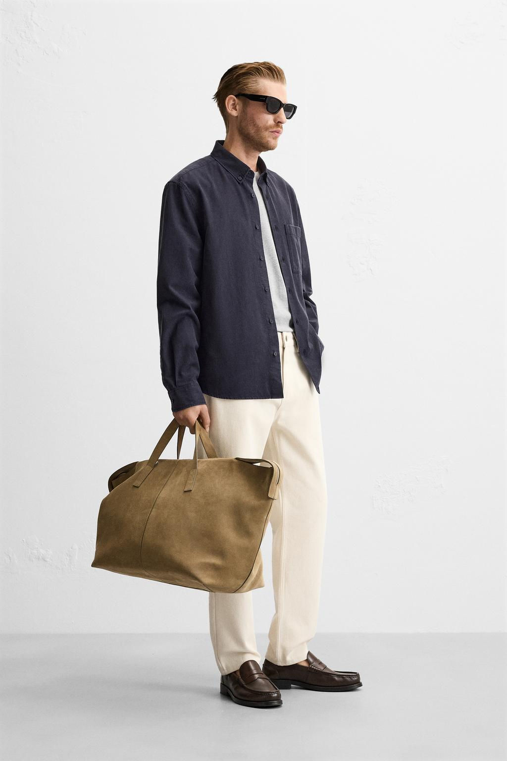 LYOCELL - COTTON SHIRT - Zara фото 28