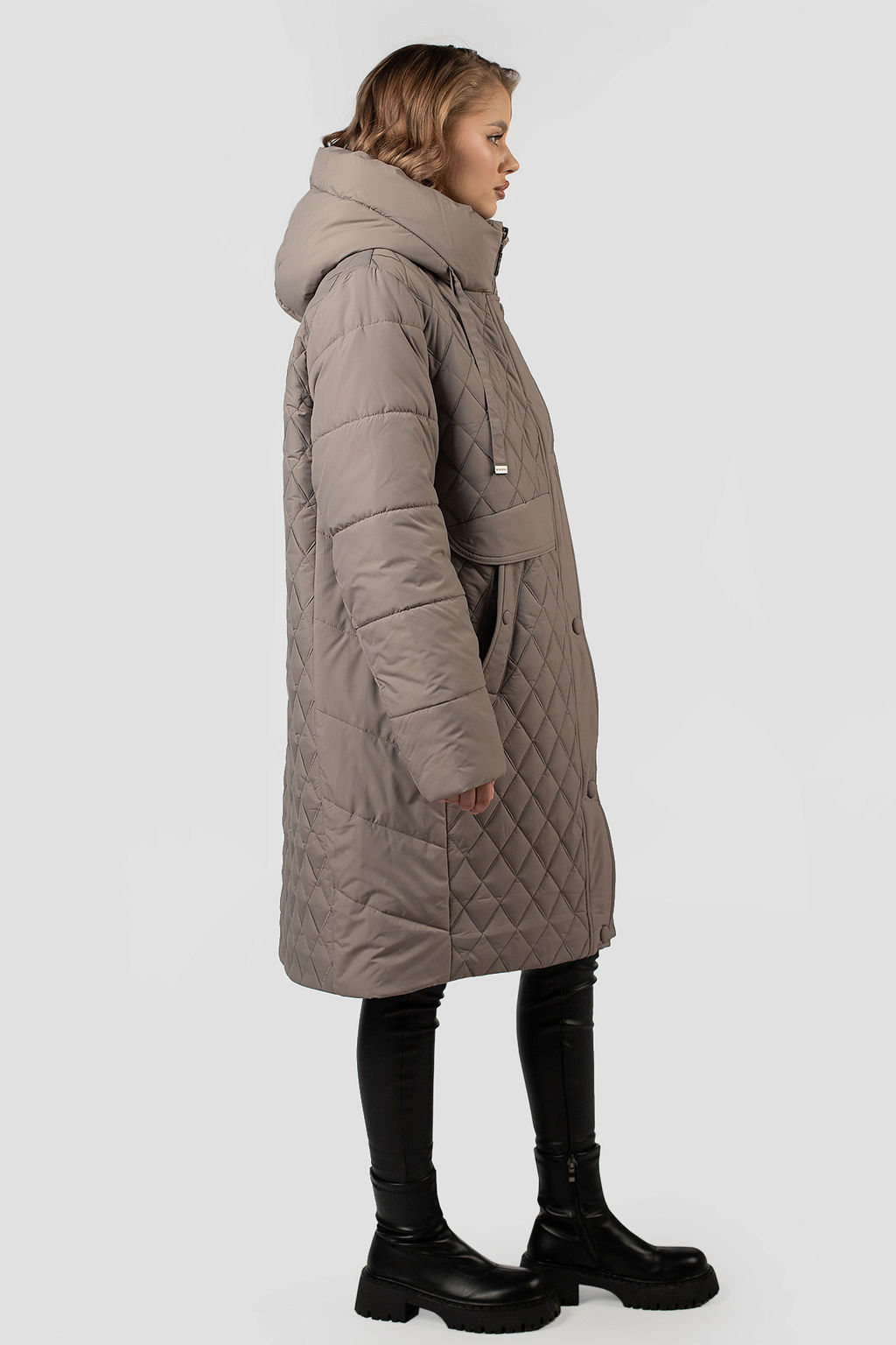 05-2261 Куртка женская зимняя (шерстепон 250) - El podio фото 4