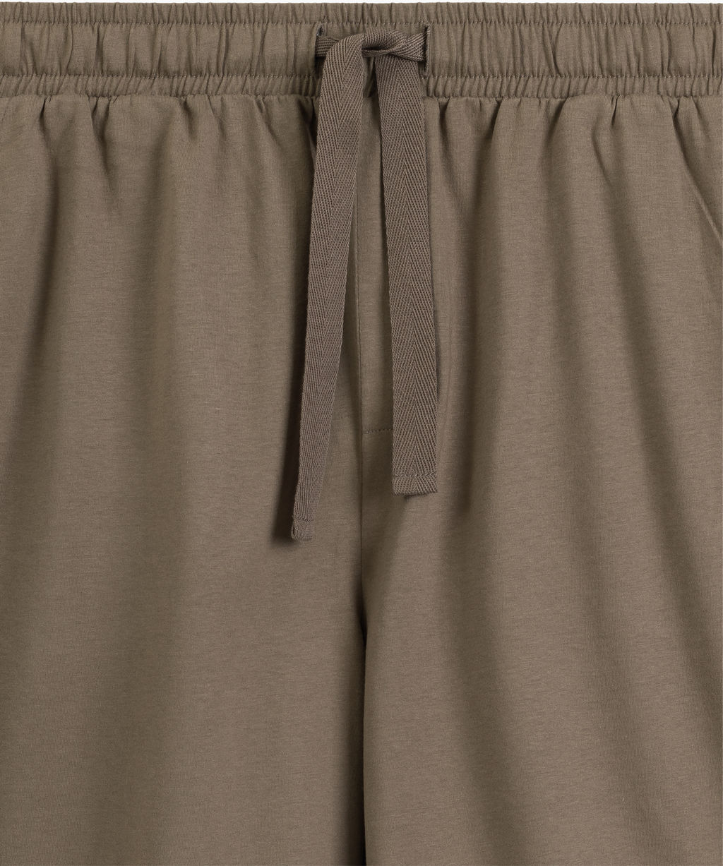 ATLANTIC NMB-039 Пижамные шорты мужские Plain Shorts темно-бежевый  фото 4