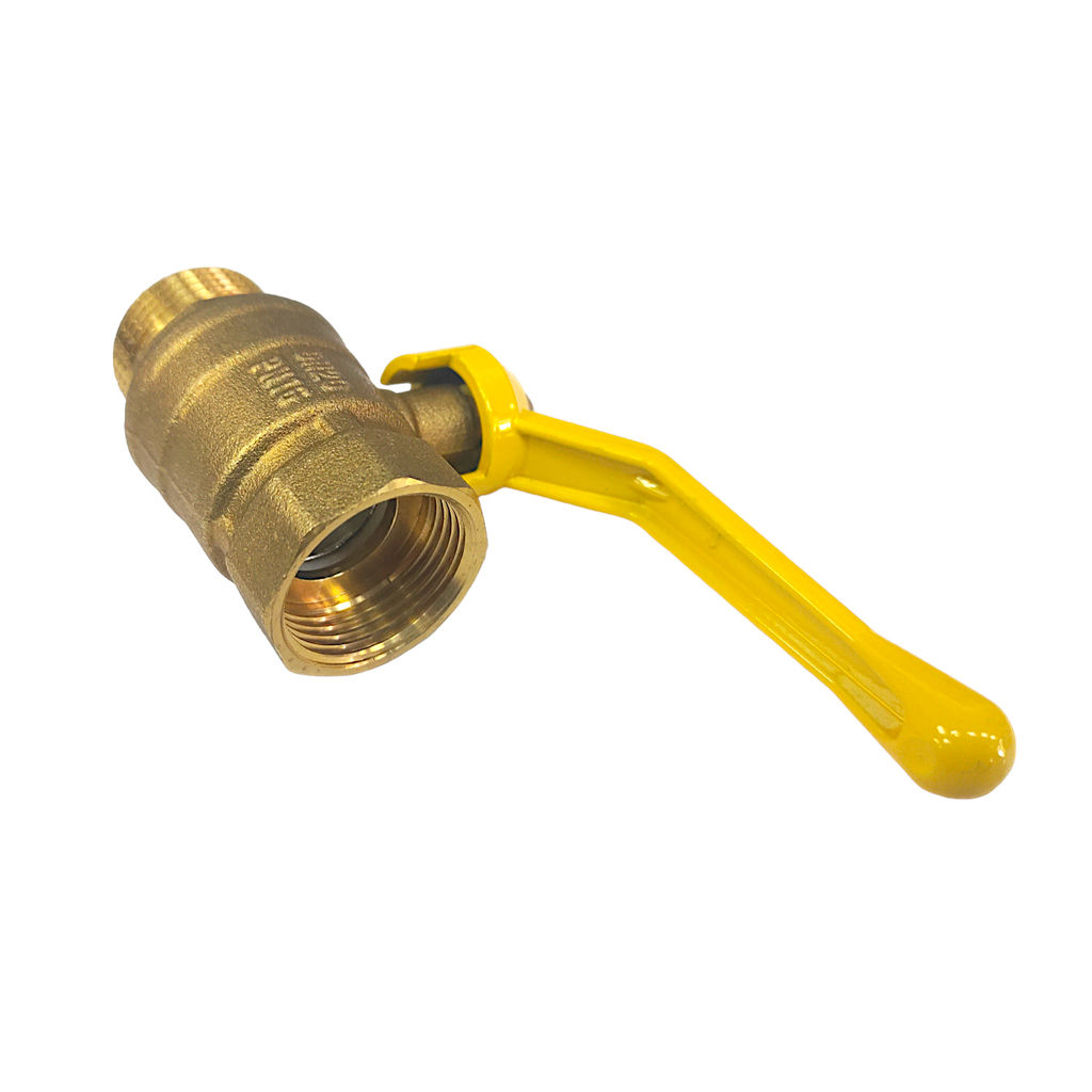 Кран шаровый для газа 3/4" г-ш, рычаг