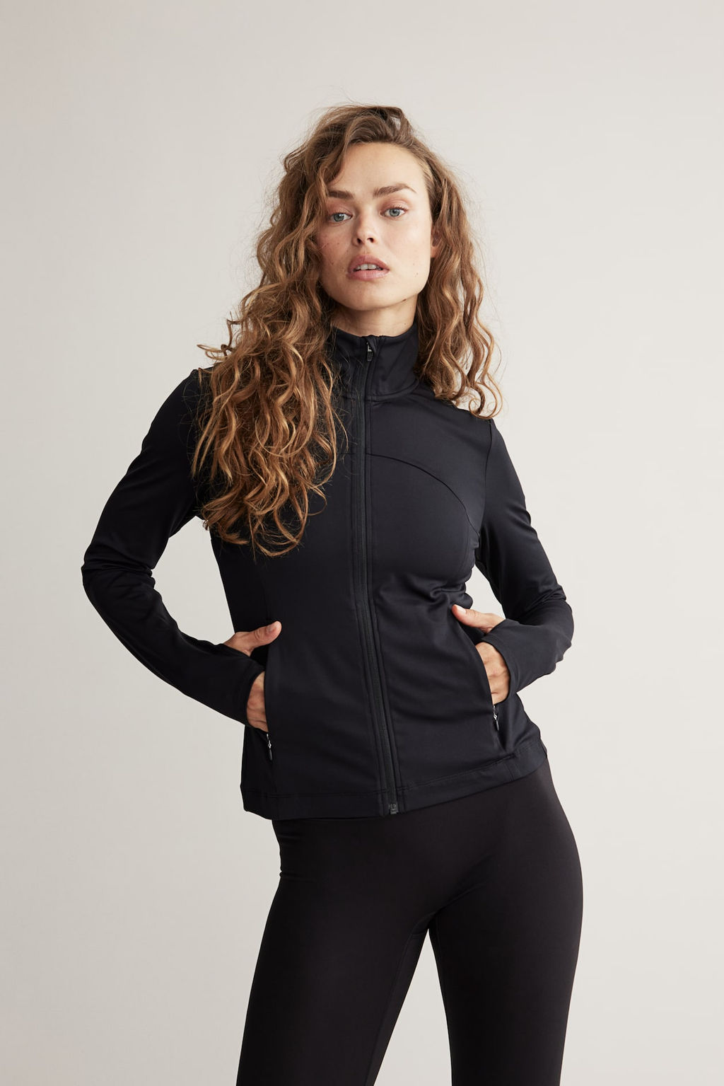 Chaqueta de deporte en SoftMove con cremallera - H&m фото 3
