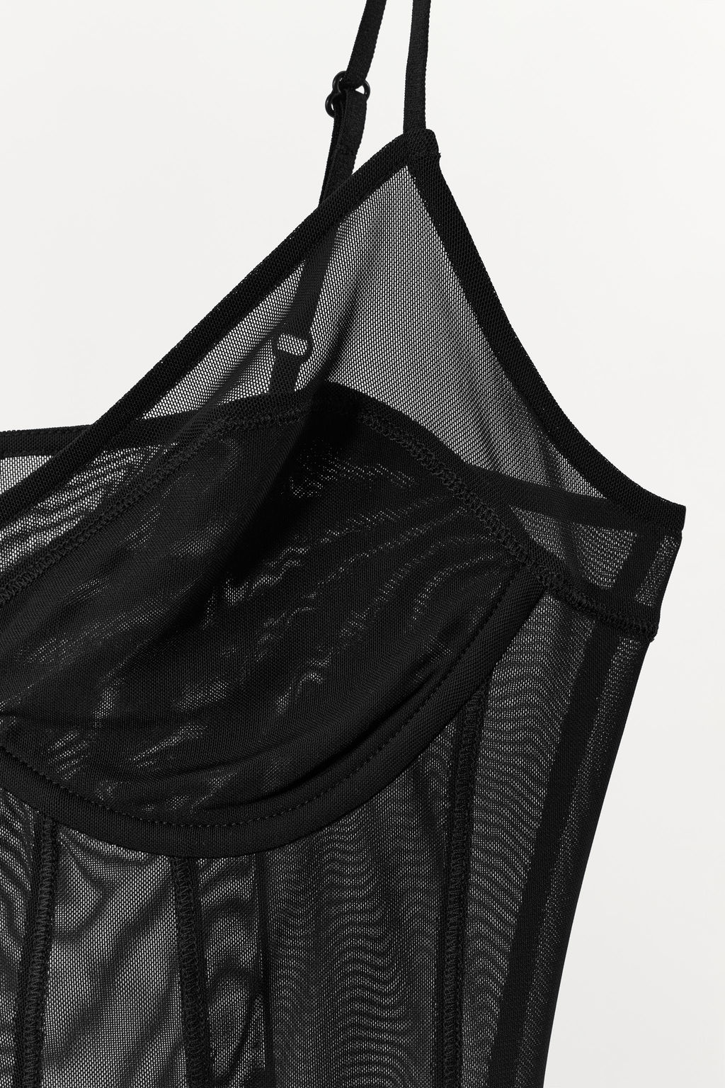 TOP TUL LENCERO / Negro - Zara фото 6