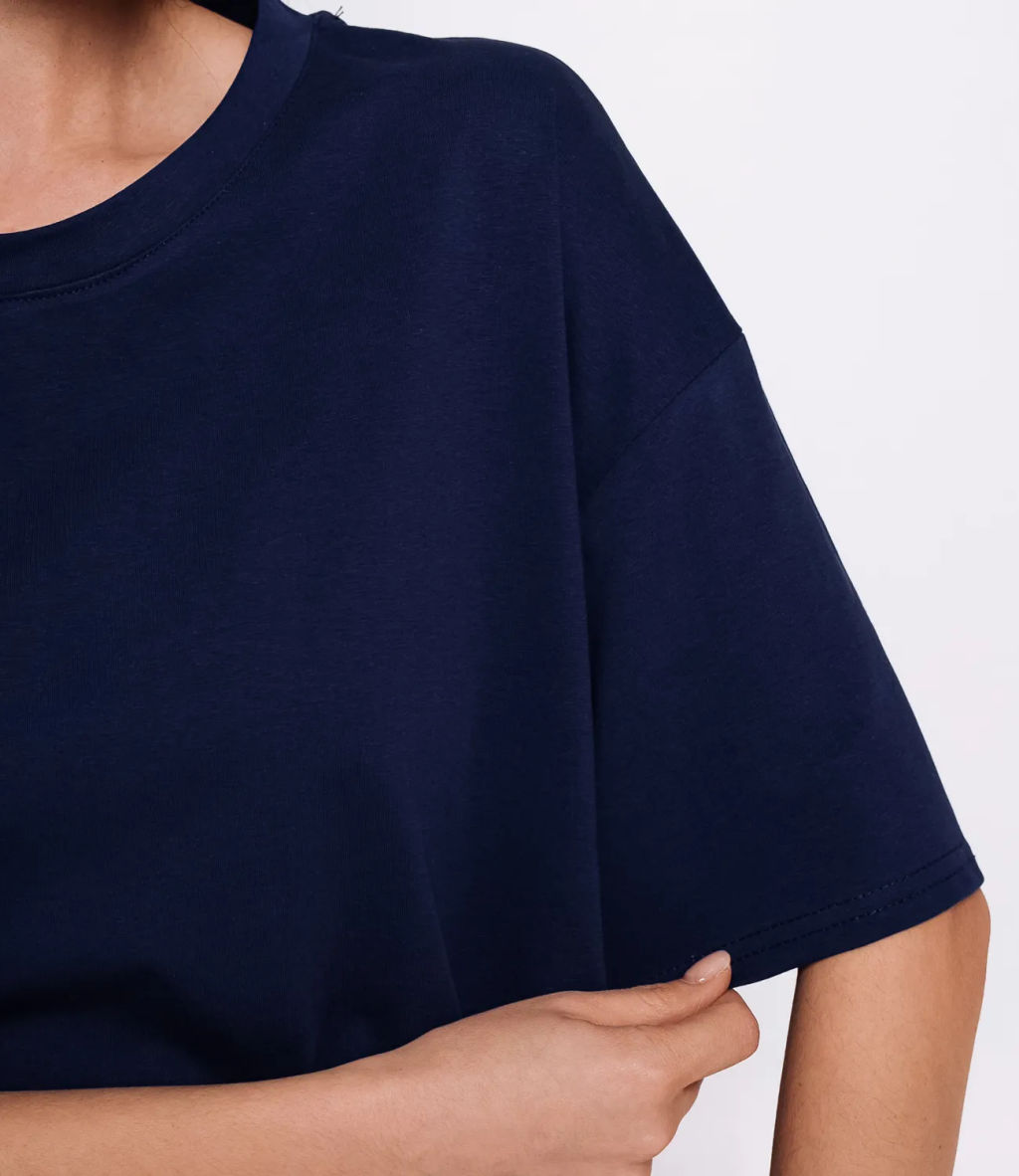 Футболка #КТ1 (22), тёмно-синий