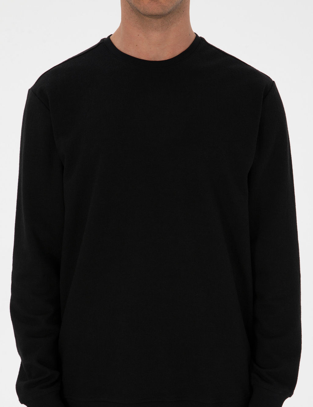 Siyah Regular Fit Sweatshirt - Pierre cardin фото 6