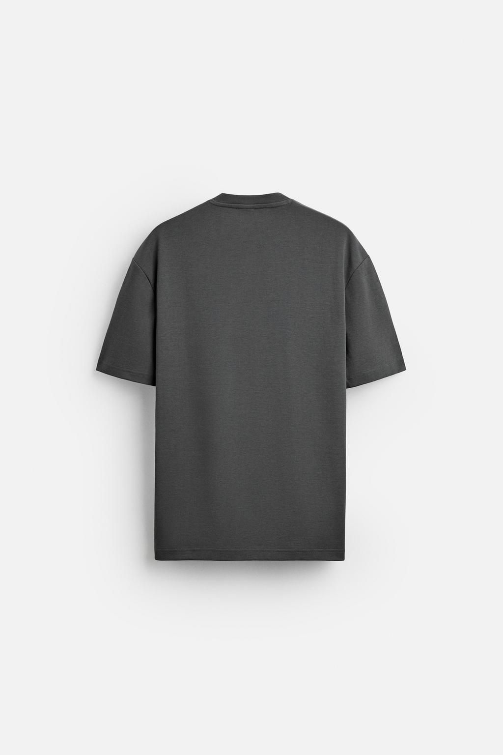 BASIC REGULAR FIT T-SHIRT - Zara фото 24