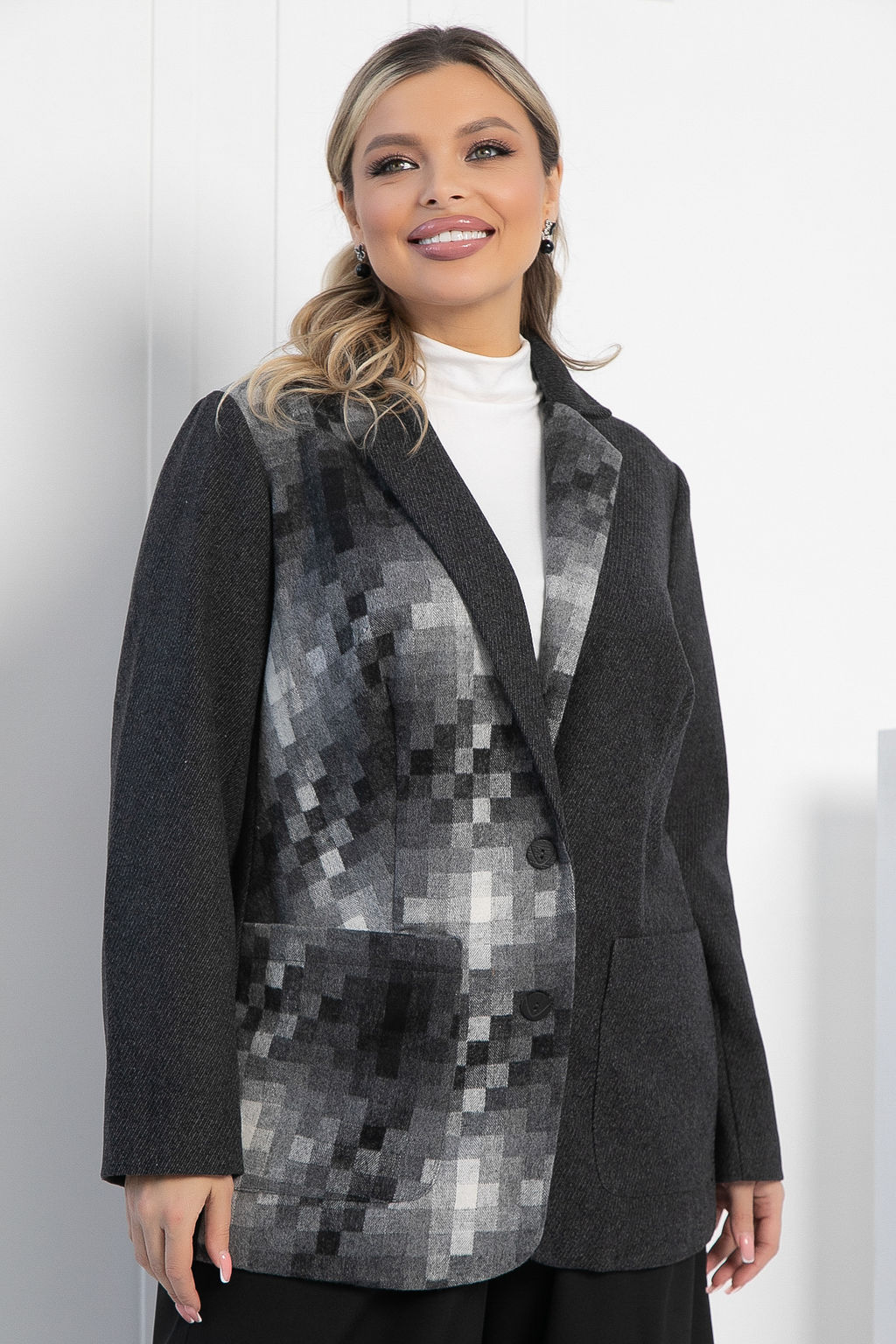 Пиджак Кредо (темно-серый) Б12875-24М - Lt collection фото 13