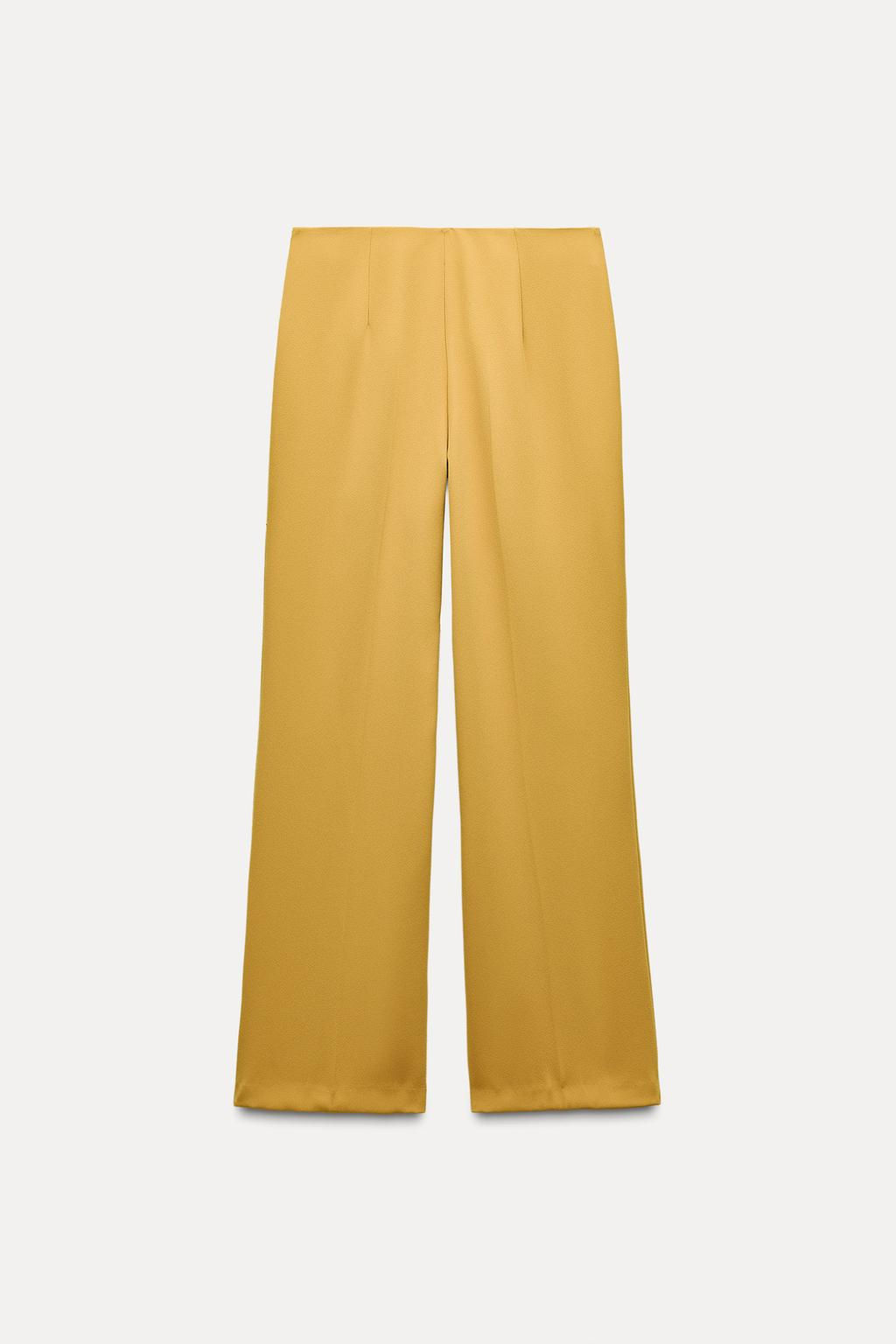 ZW COLLECTION FLARED TROUSERS WITH POCKETS - Zara фото 14