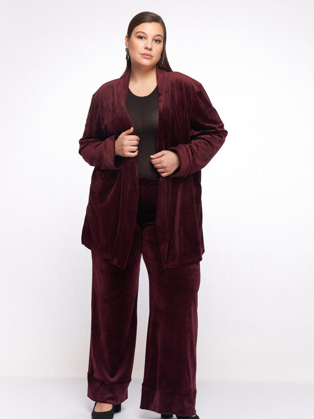 Костюм велюровый KO11311PUR55