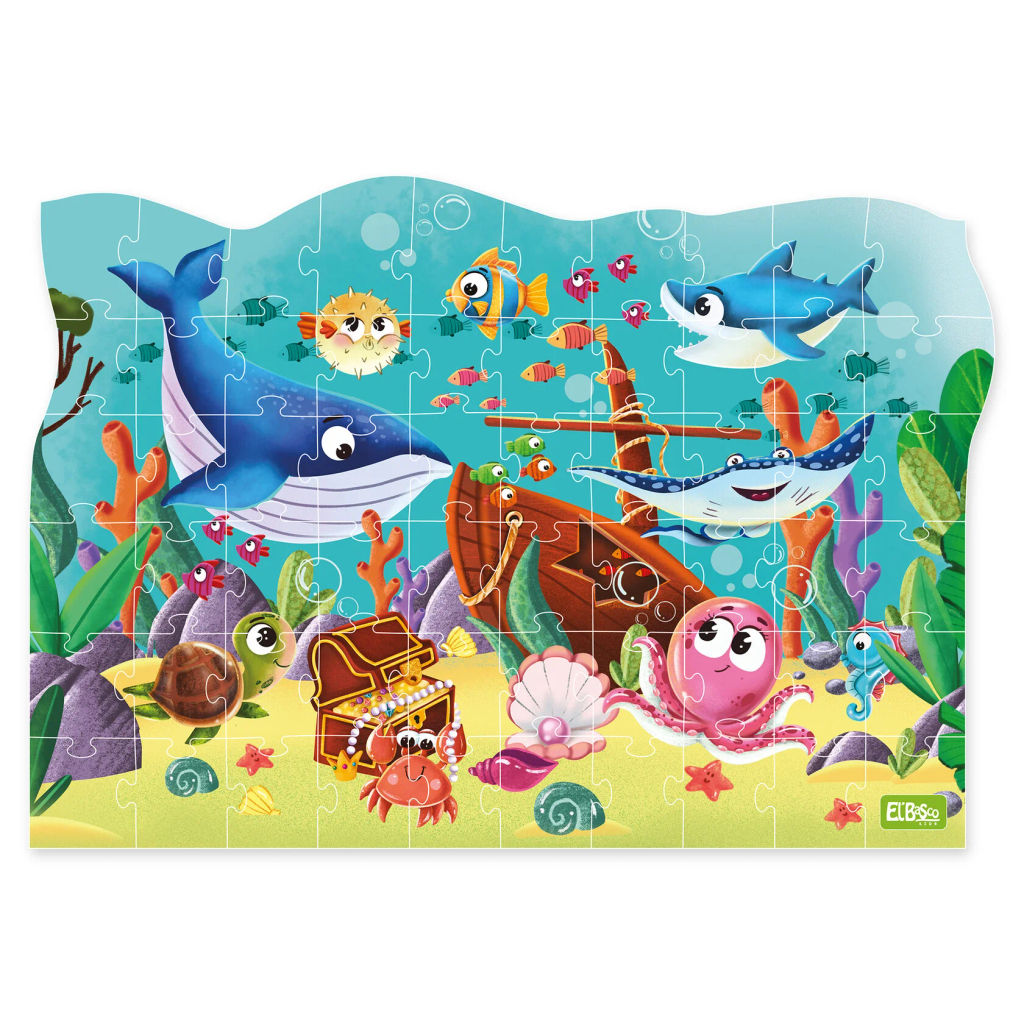 ElBascoKids / Пазл Подарки от Деда Мороза
60 элементов - El`BascoKids фото 62