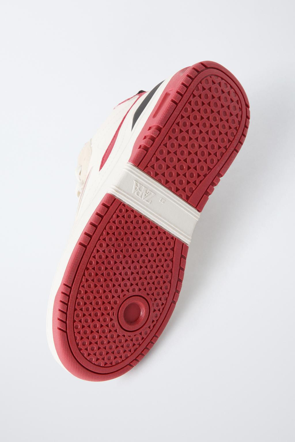 MULTI-PIECE HIGH TOP SNEAKERS - Zara фото 6