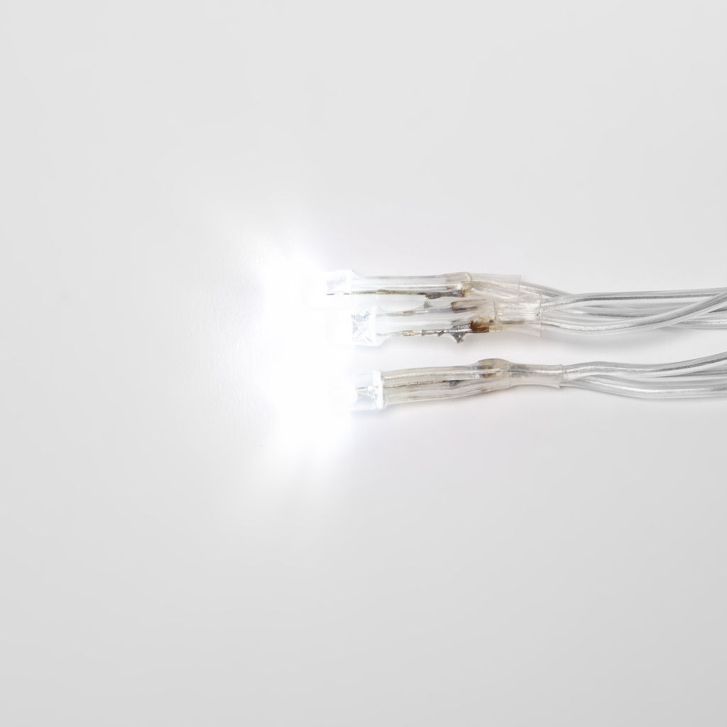 ULD-N1515-96/STK WHITE IP44 Сетка светодиодная со статическим свечением, 1,5х1,5м. Соединяемая. 96 светодиодов. Белый свет. Провод прозрачный. TM Uniel