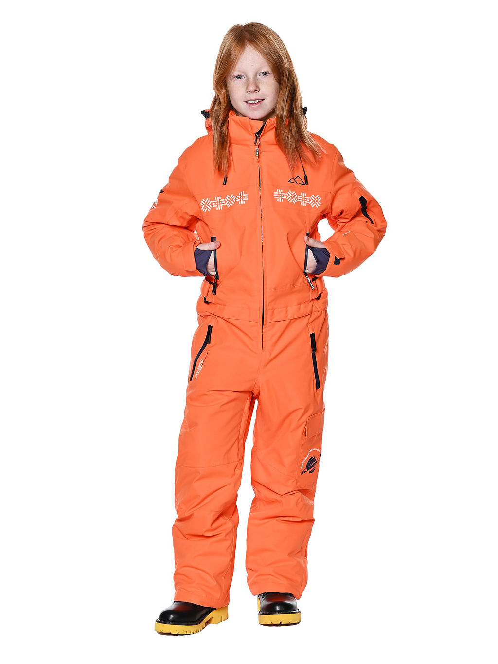 Комбинезон T-9061 Оранжевый