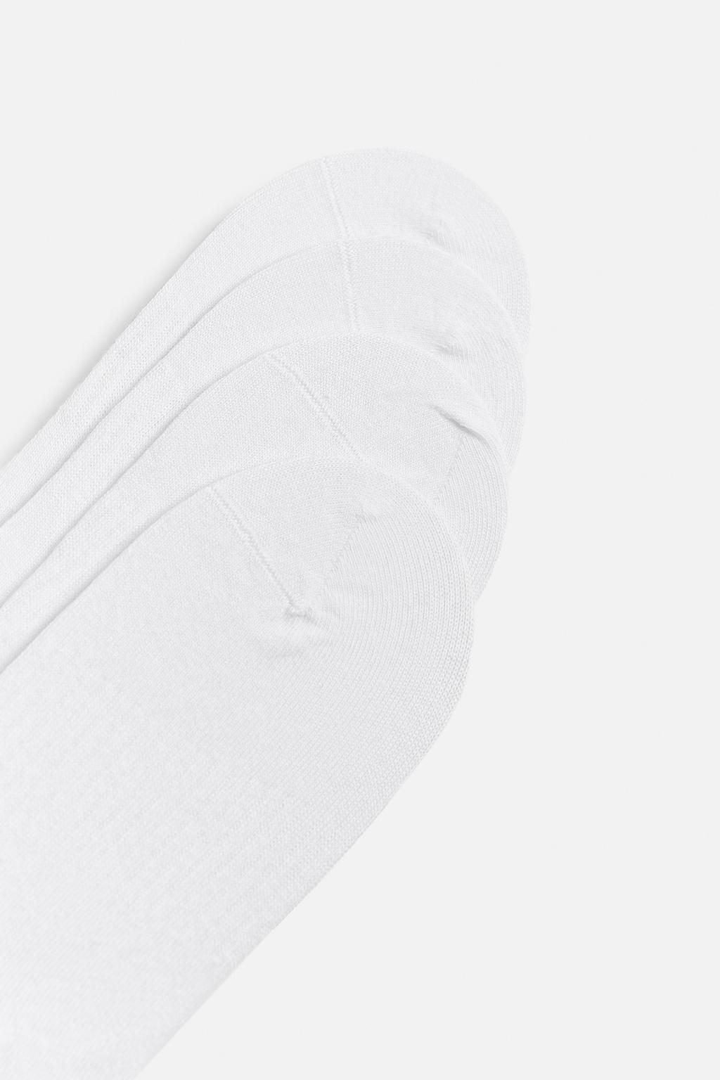 4-PACK OF NO-SHOW SOCKS - Zara фото 2
