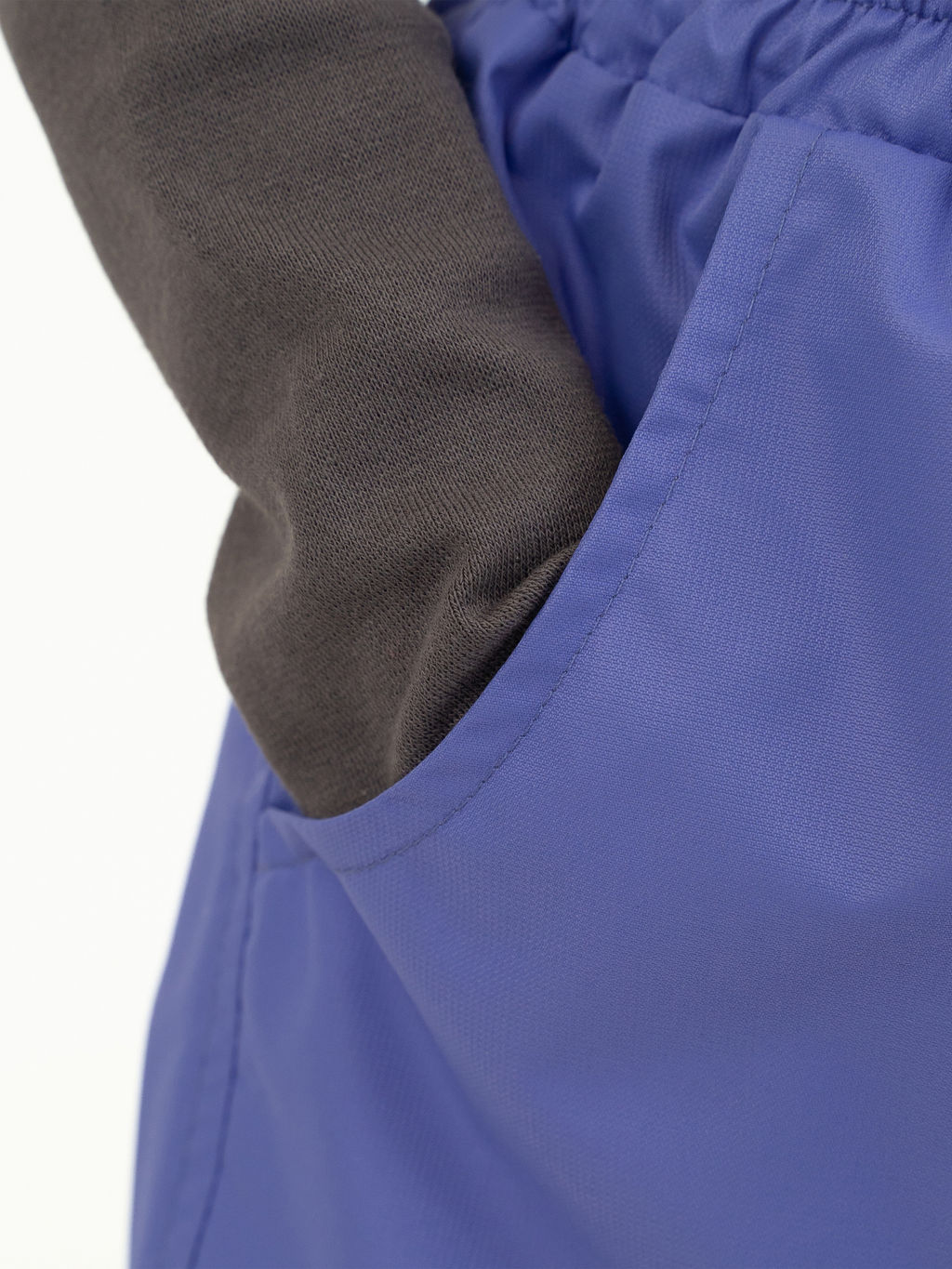 Брюки на поясе сиреневые 10-021 (146, 72)