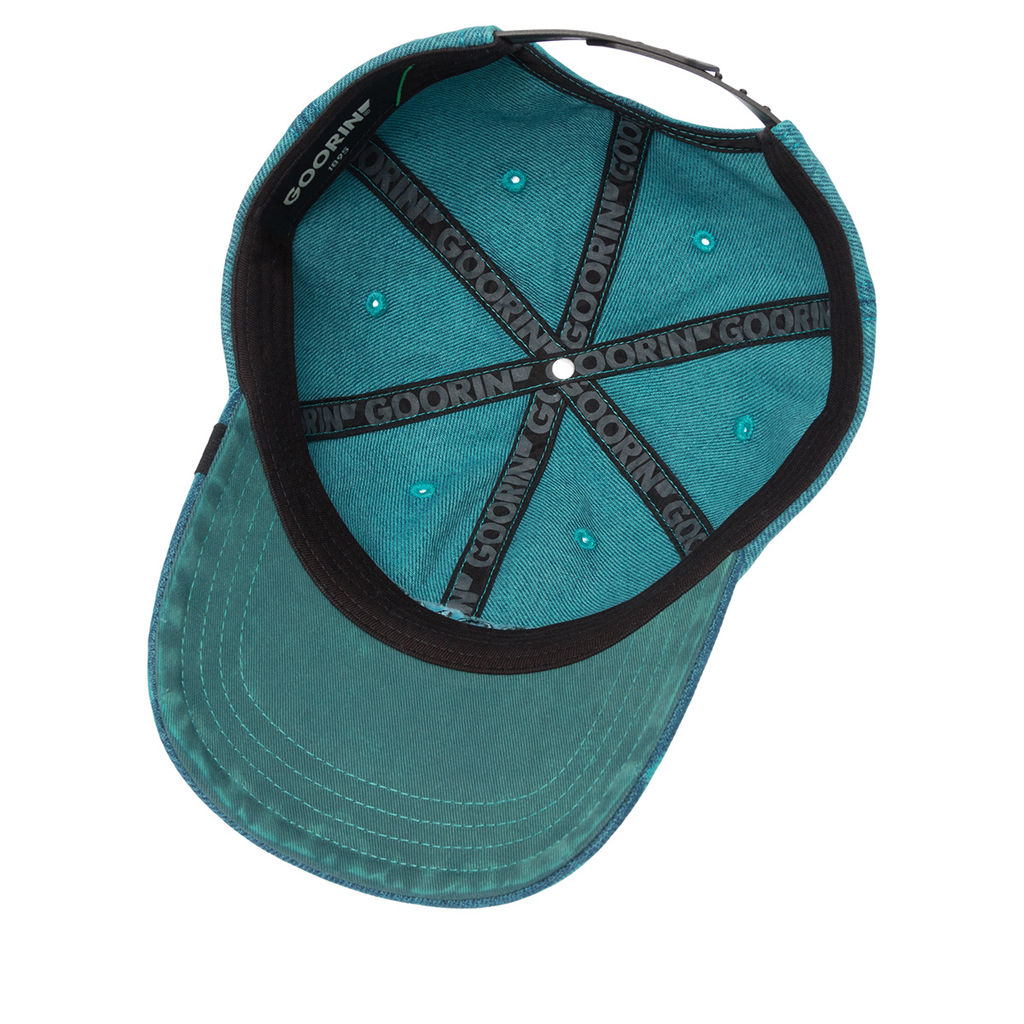 Бейсболка GOORIN BROTHERS арт. 101-2499 (голубой / синий) фото 3