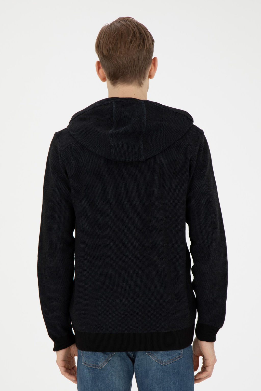 Кардиган мужской U. S. Polo Assn темно-синий из акрила - U.s. polo assn фото 12