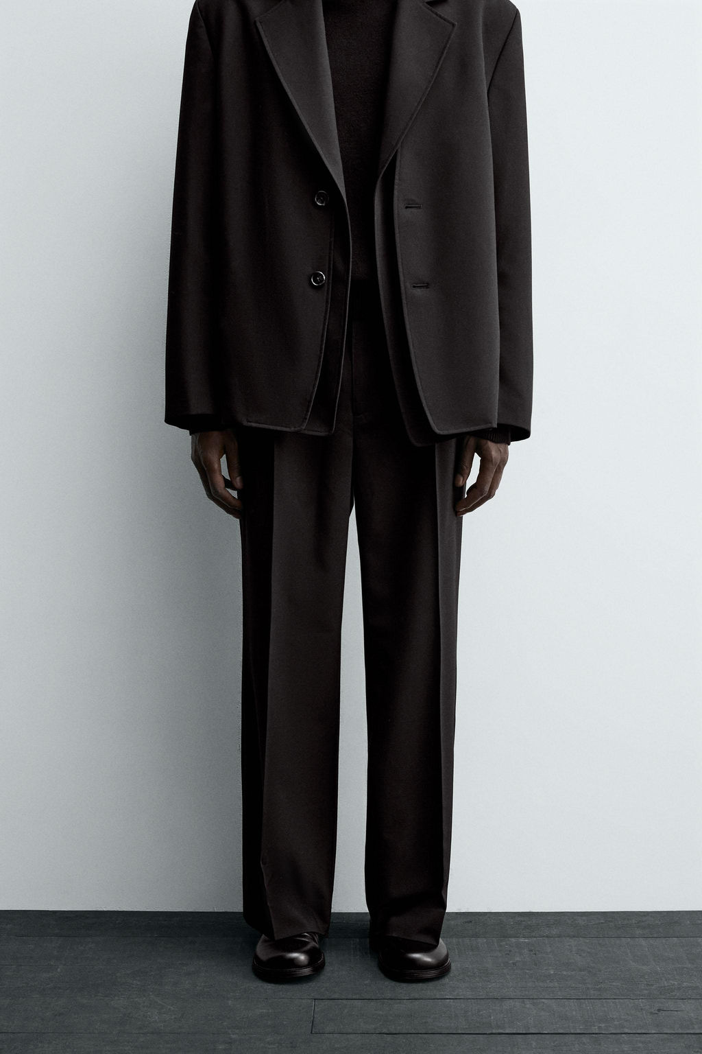 PLEATED SUIT TROUSERS - Zara фото 2
