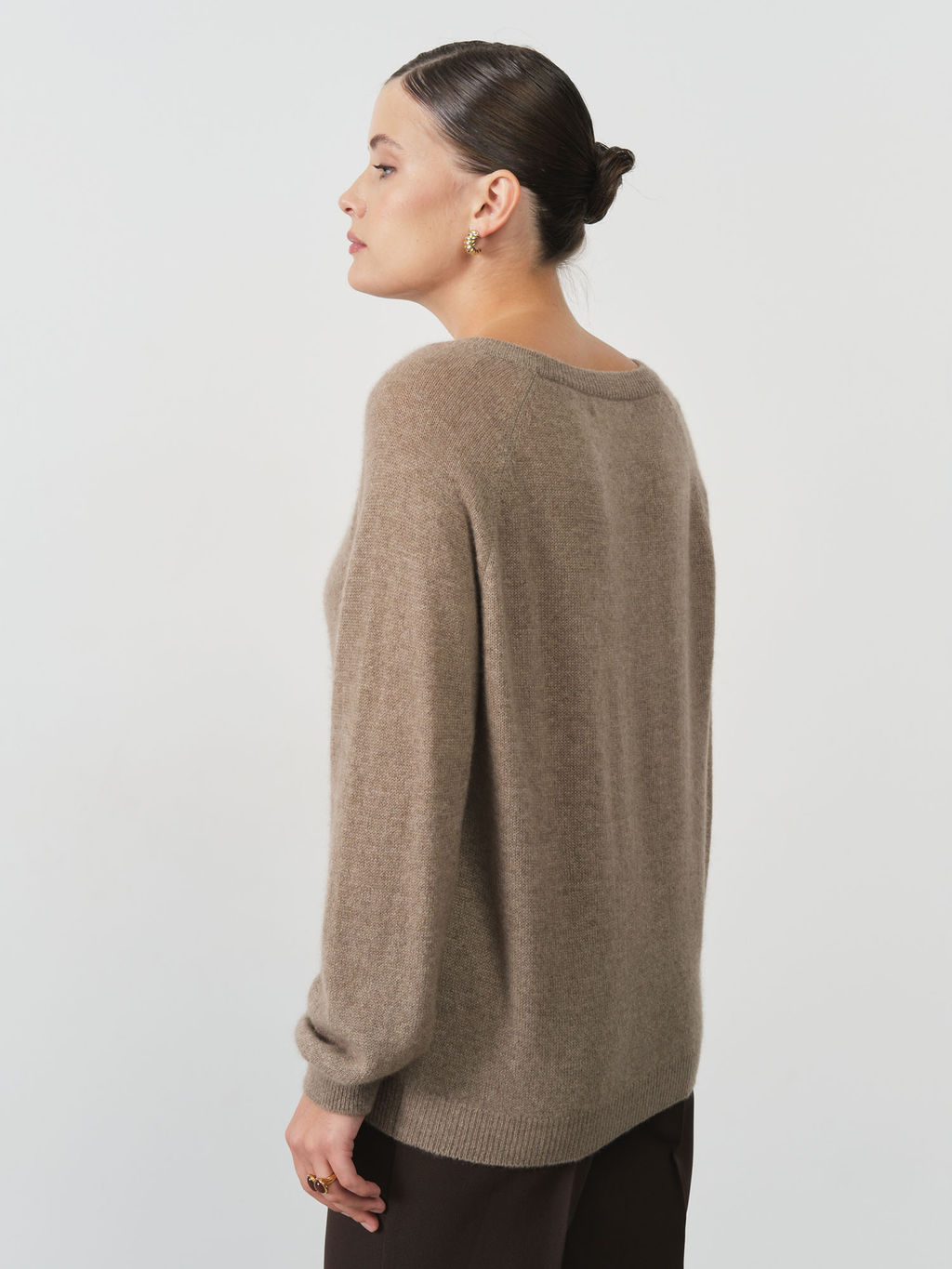 Джемпер кашемировый 1105 капучино