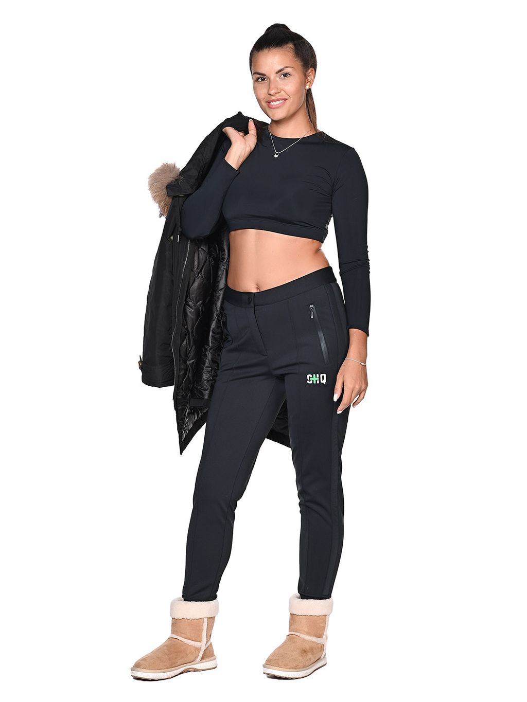 Брюки D-0152 Темно-серый