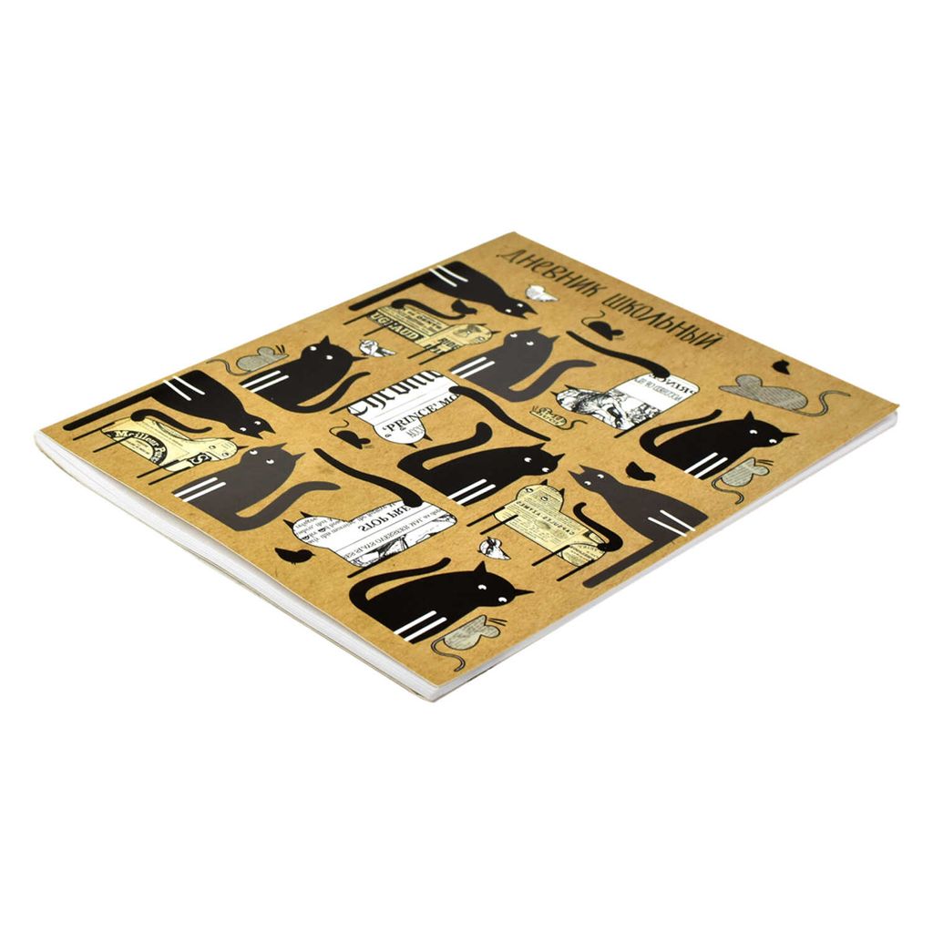 Дневник школьный арт. 56395 ЧЕРНО-БЕЛЫЕ КОТЫ - Феникс+ фото 2