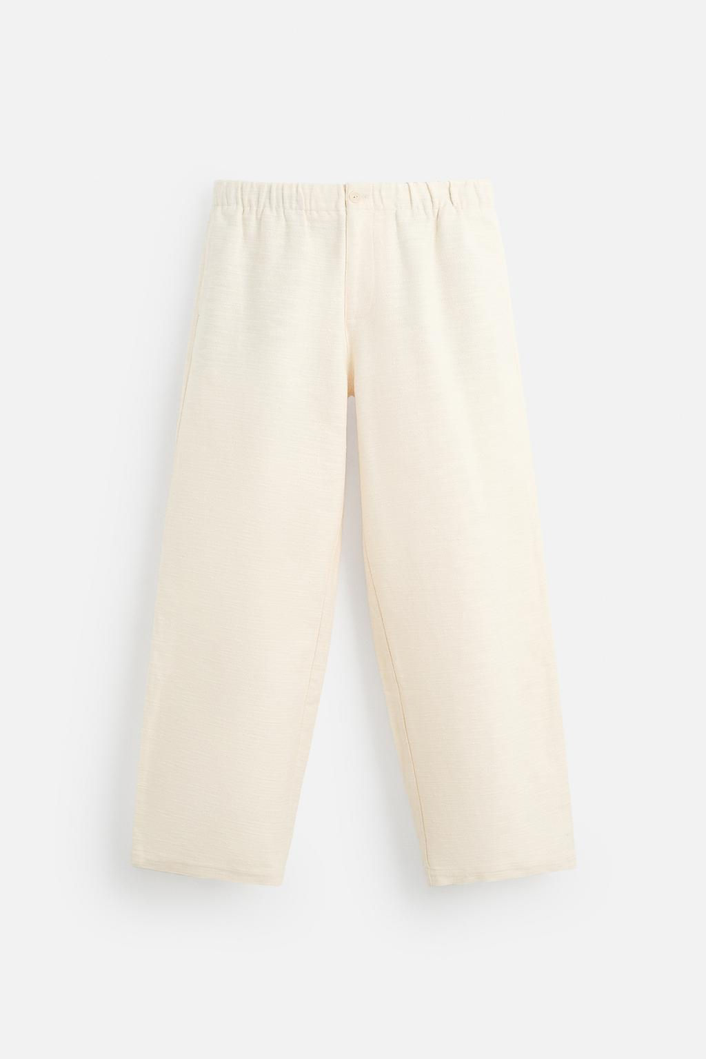 TEXTURED TROUSERS - Zara фото 7